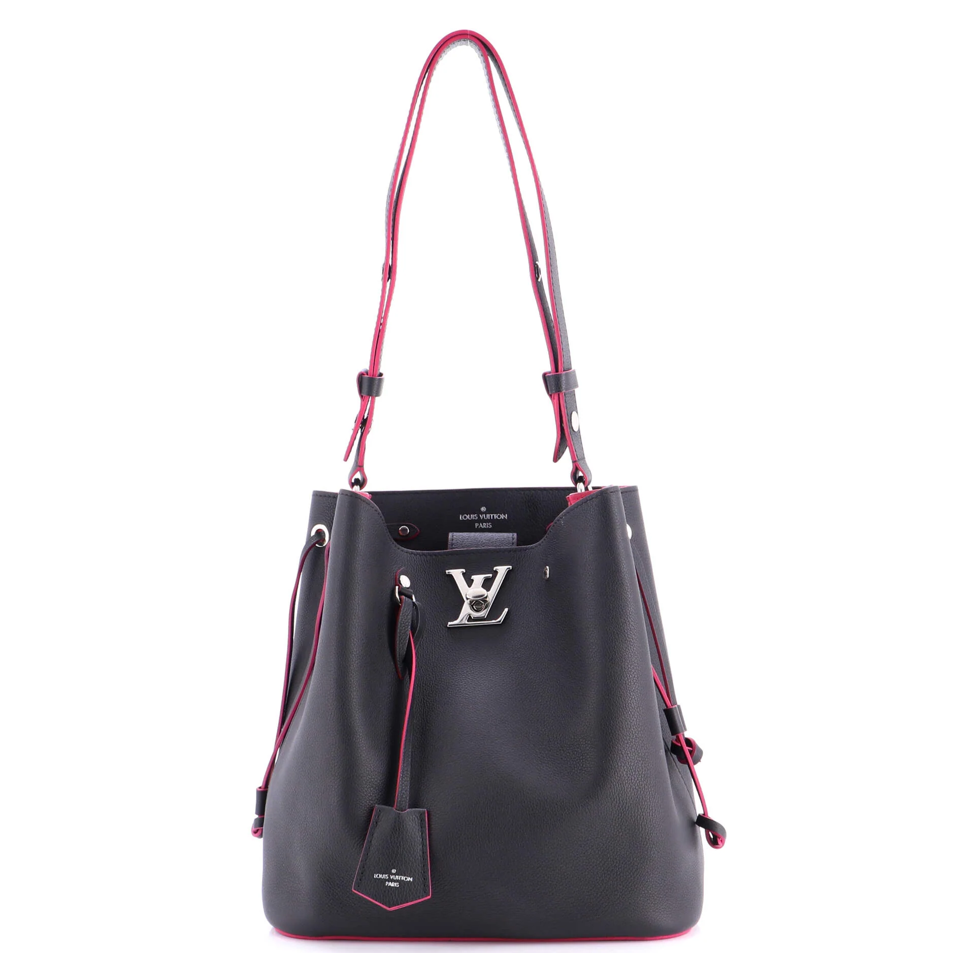 Lockme Bucket Bag Leather