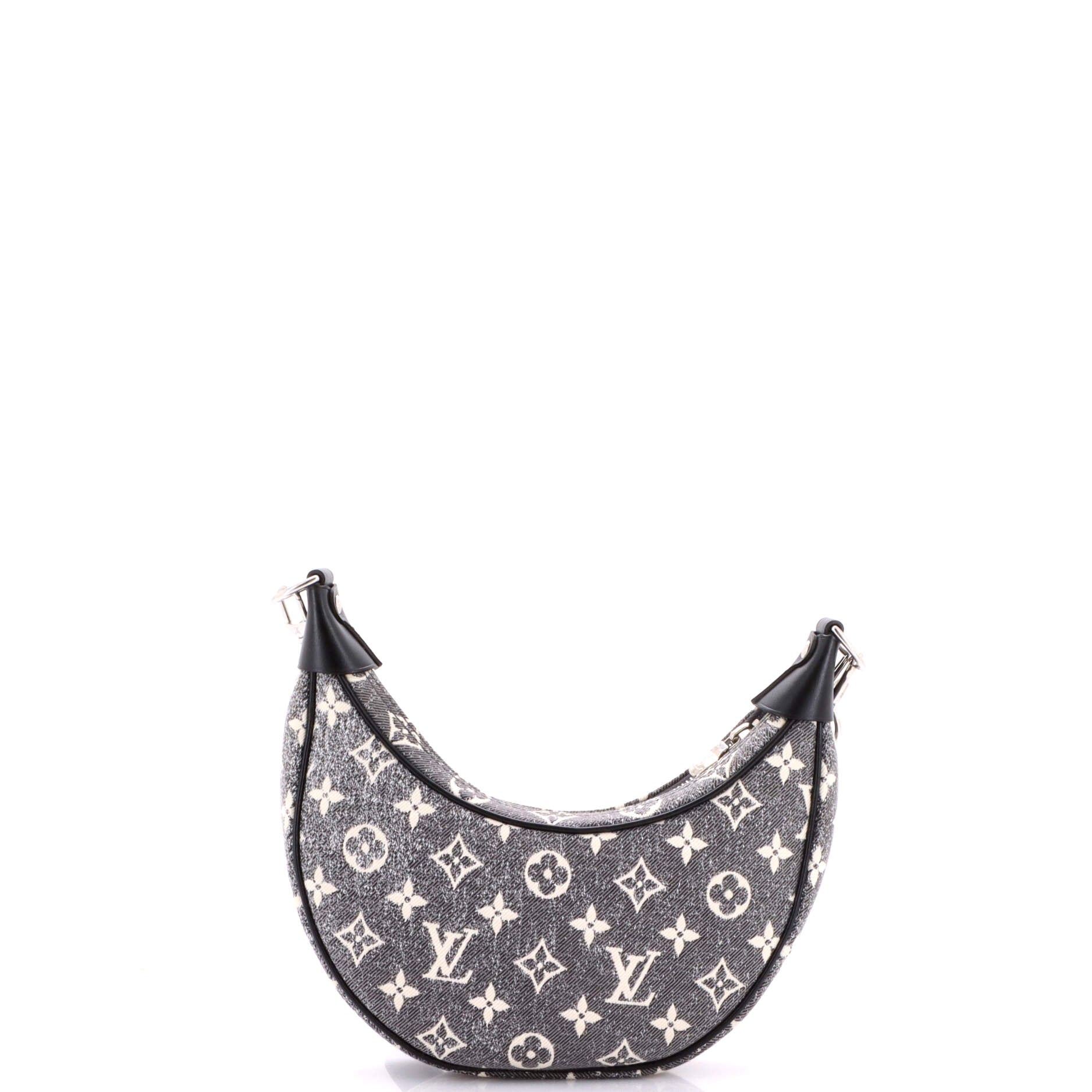 Loop Handbag Monogram Jacquard Denim - Image 3