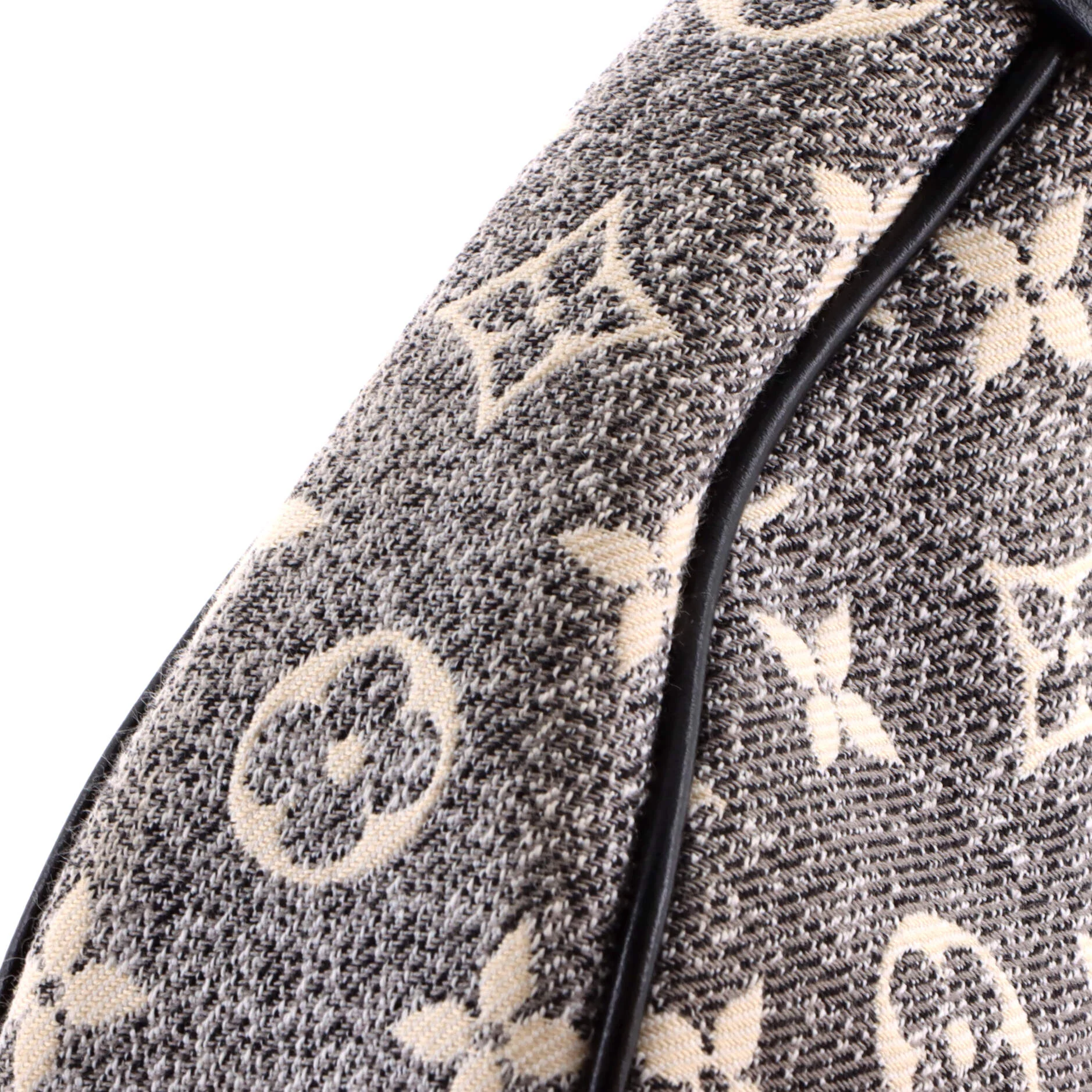 Loop Handbag Monogram Jacquard Denim - Image 6
