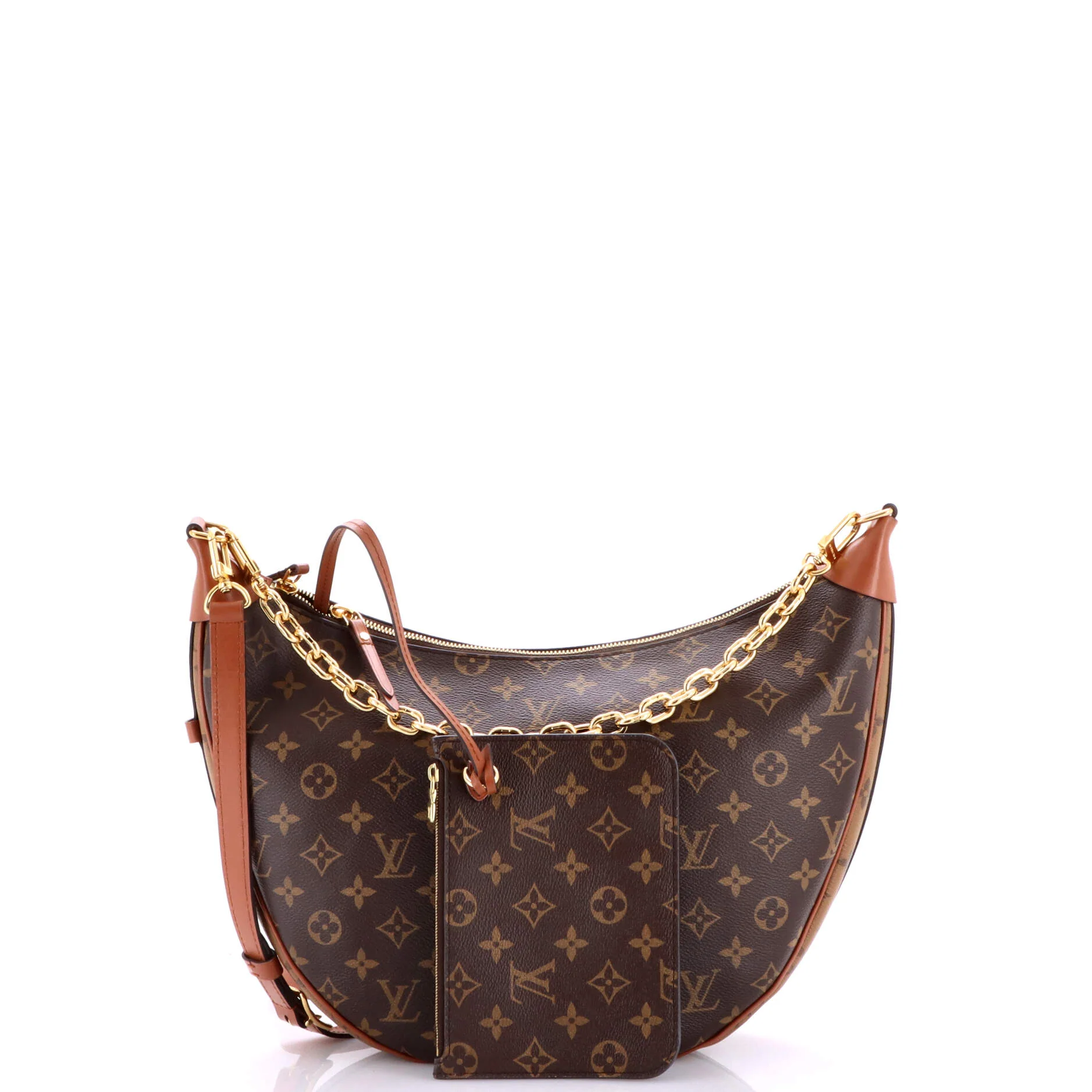 Loop Hobo Reverse Monogram Canvas - Image 2