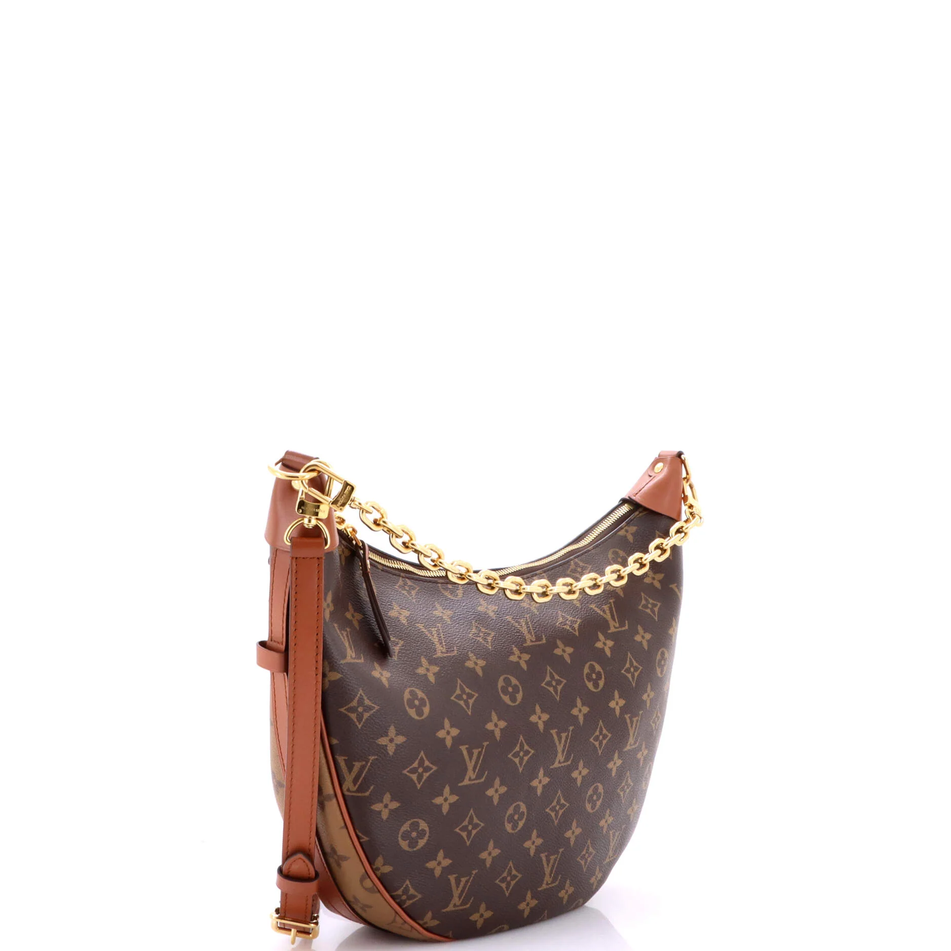 Loop Hobo Reverse Monogram Canvas - Image 3