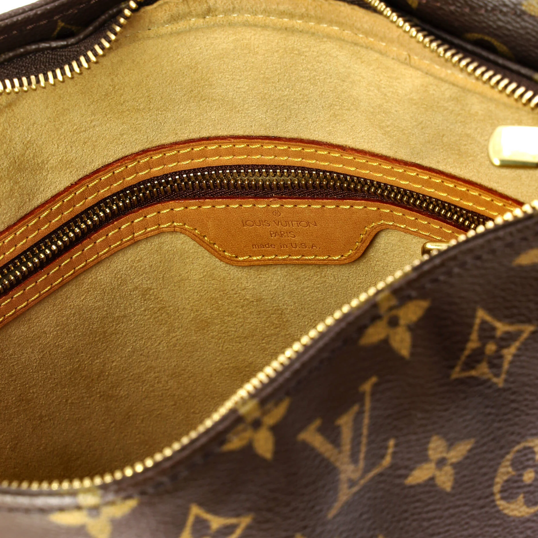 Looping Handbag Monogram Canvas GM - Image 6