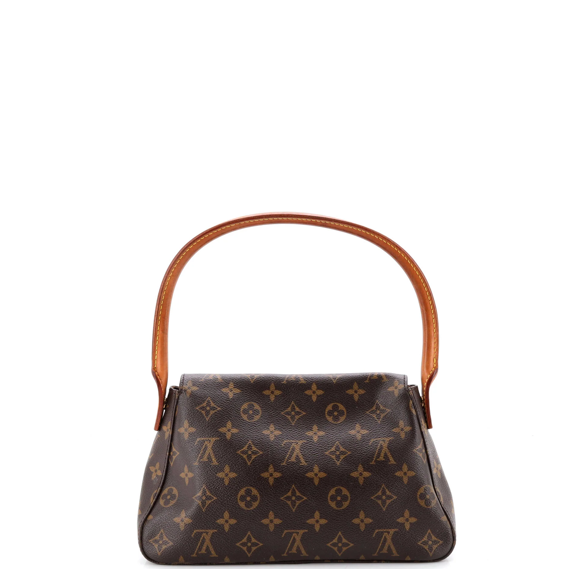 Looping Handbag Monogram Canvas Mini - Image 3