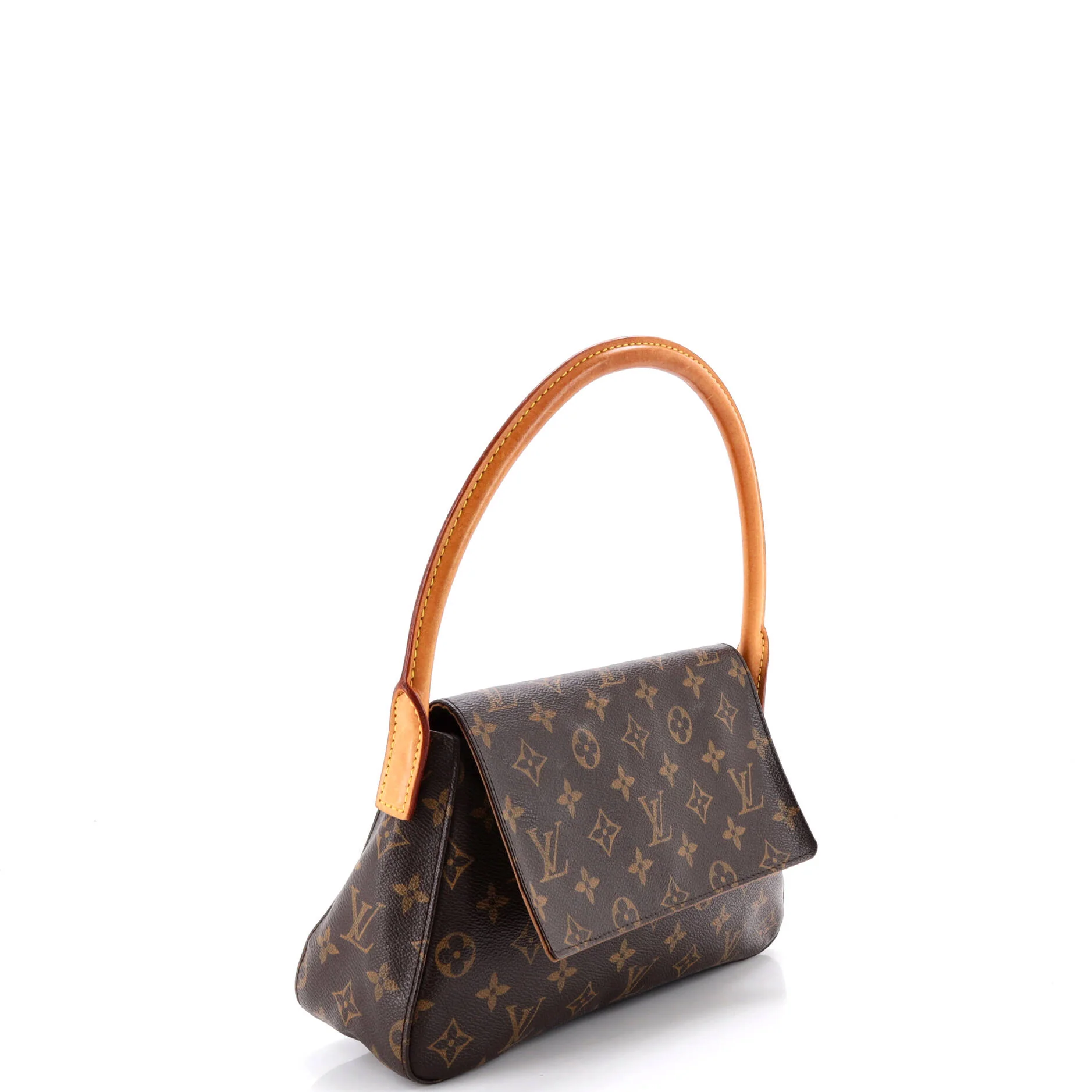 Looping Handbag Monogram Canvas Mini - Image 2