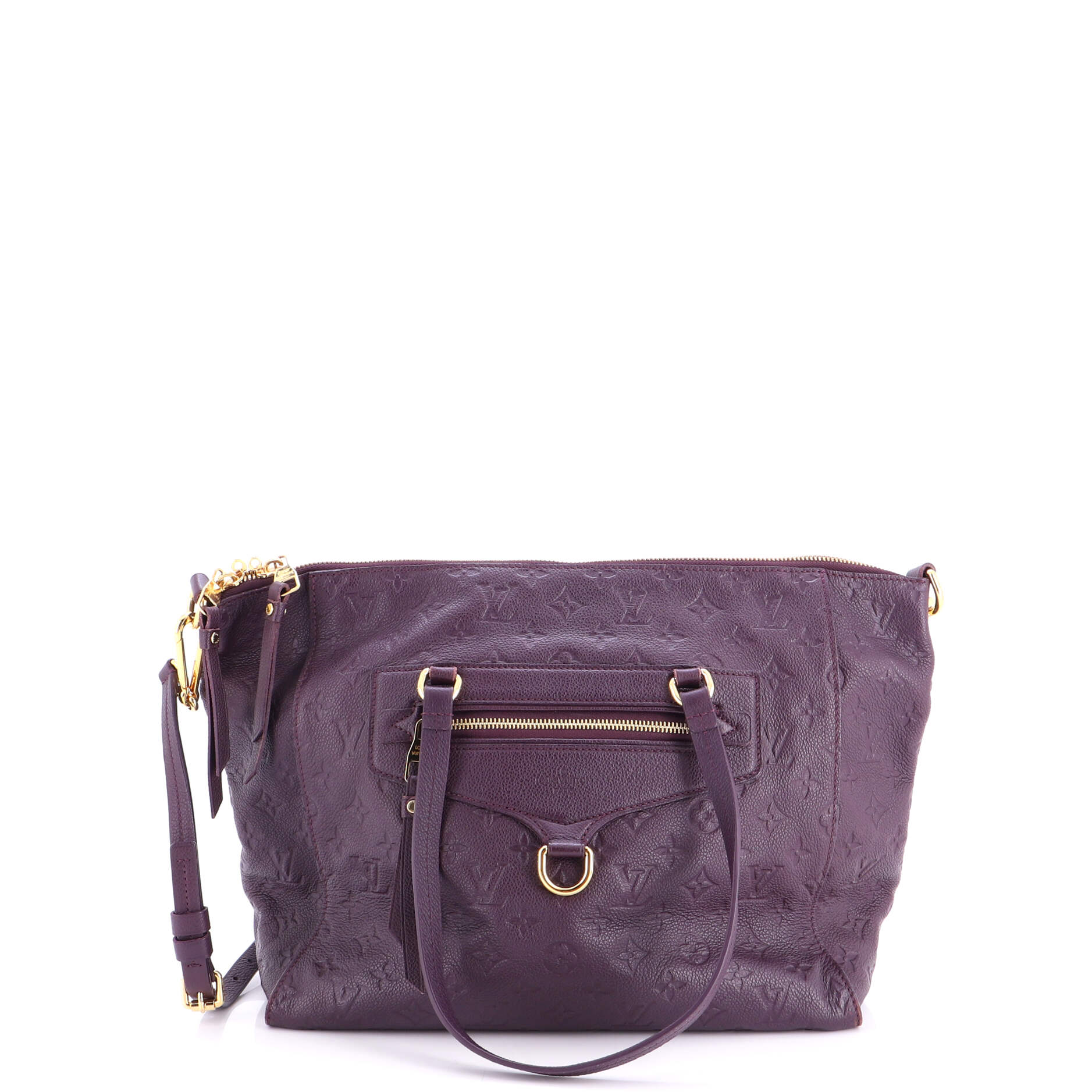 Lumineuse Handbag Monogram Empreinte Leather PM