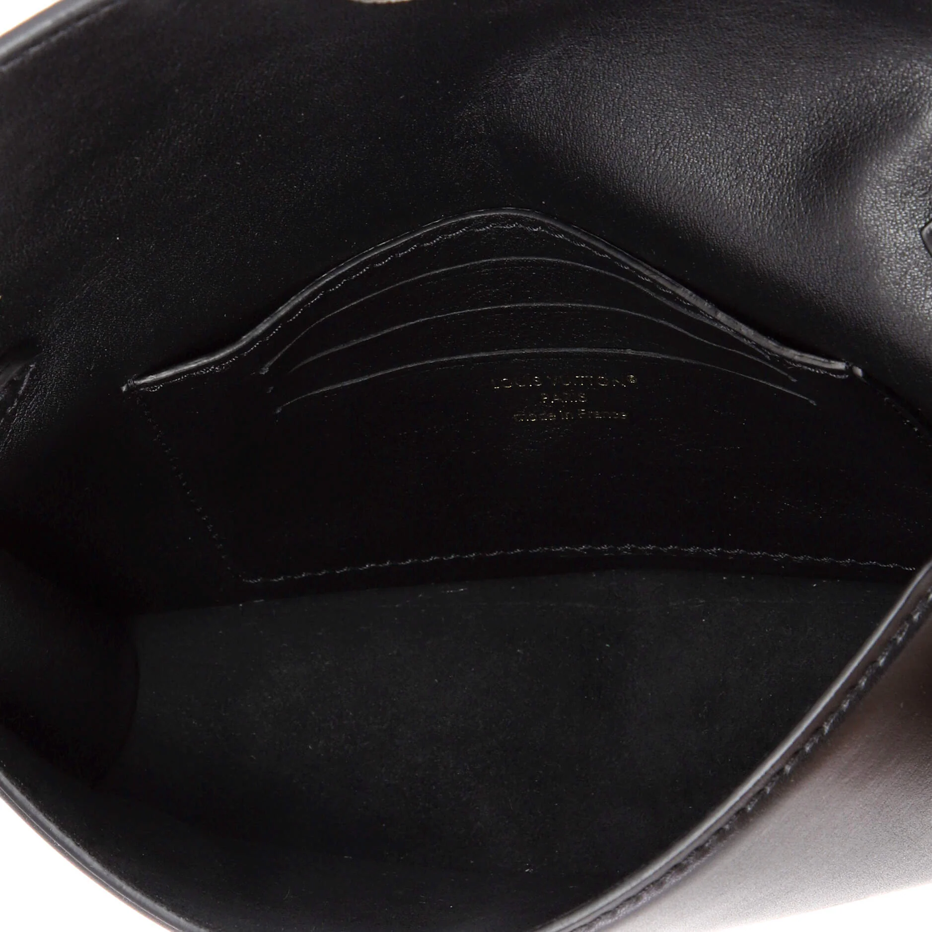 LV Bloom Wallet on Chain Leather - Image 5