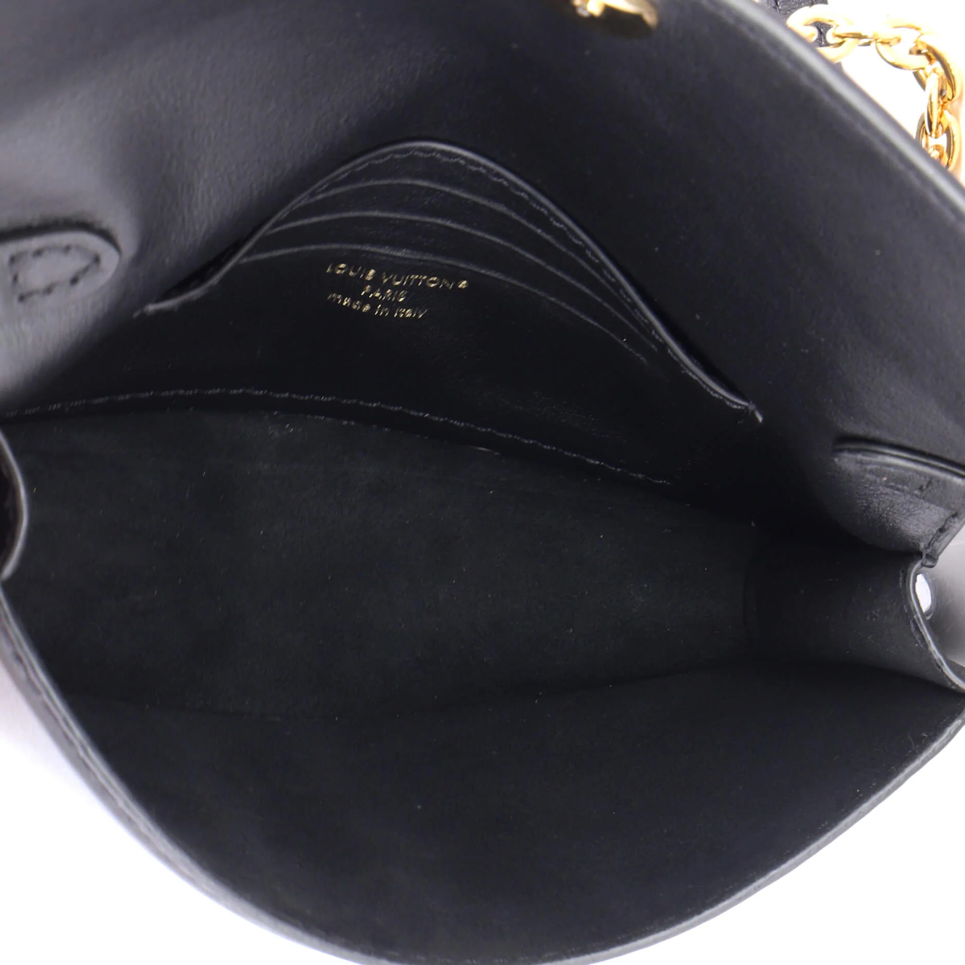 LV Bloom Wallet on Chain Leather - Image 5