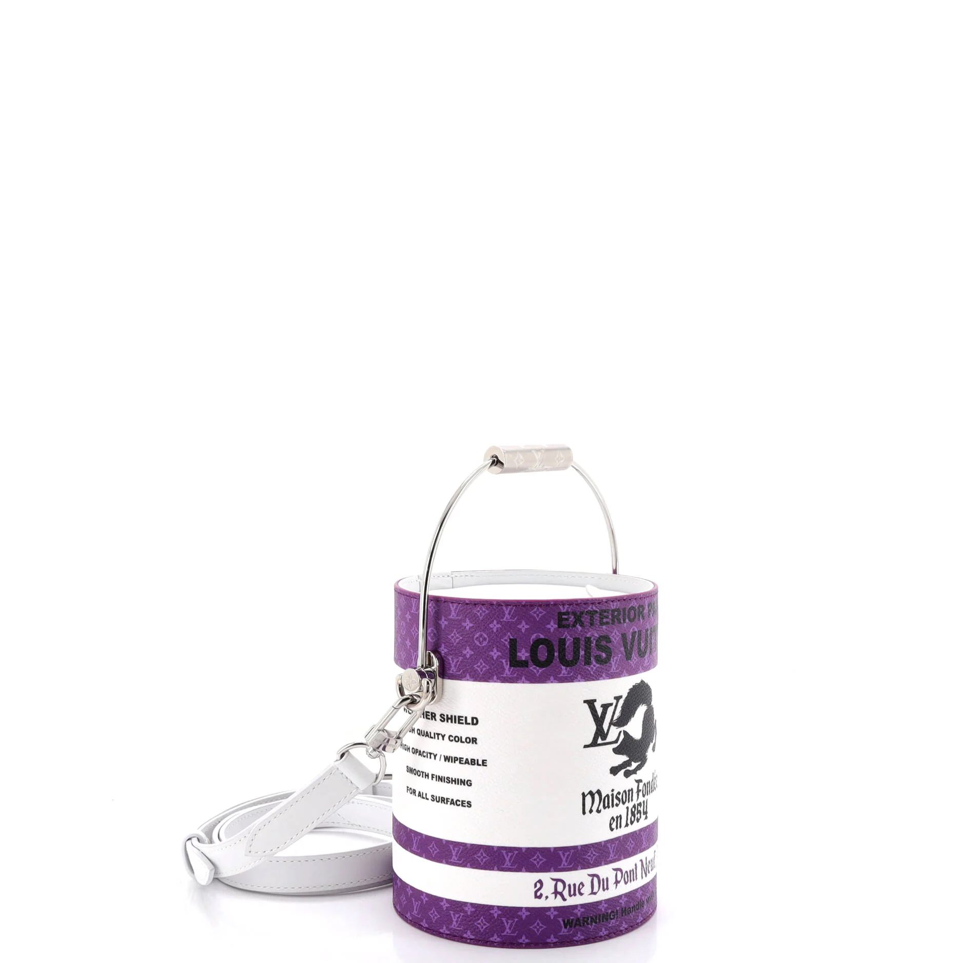 LV Paint Can Bag Monogram Canvas and Leather - Image 2