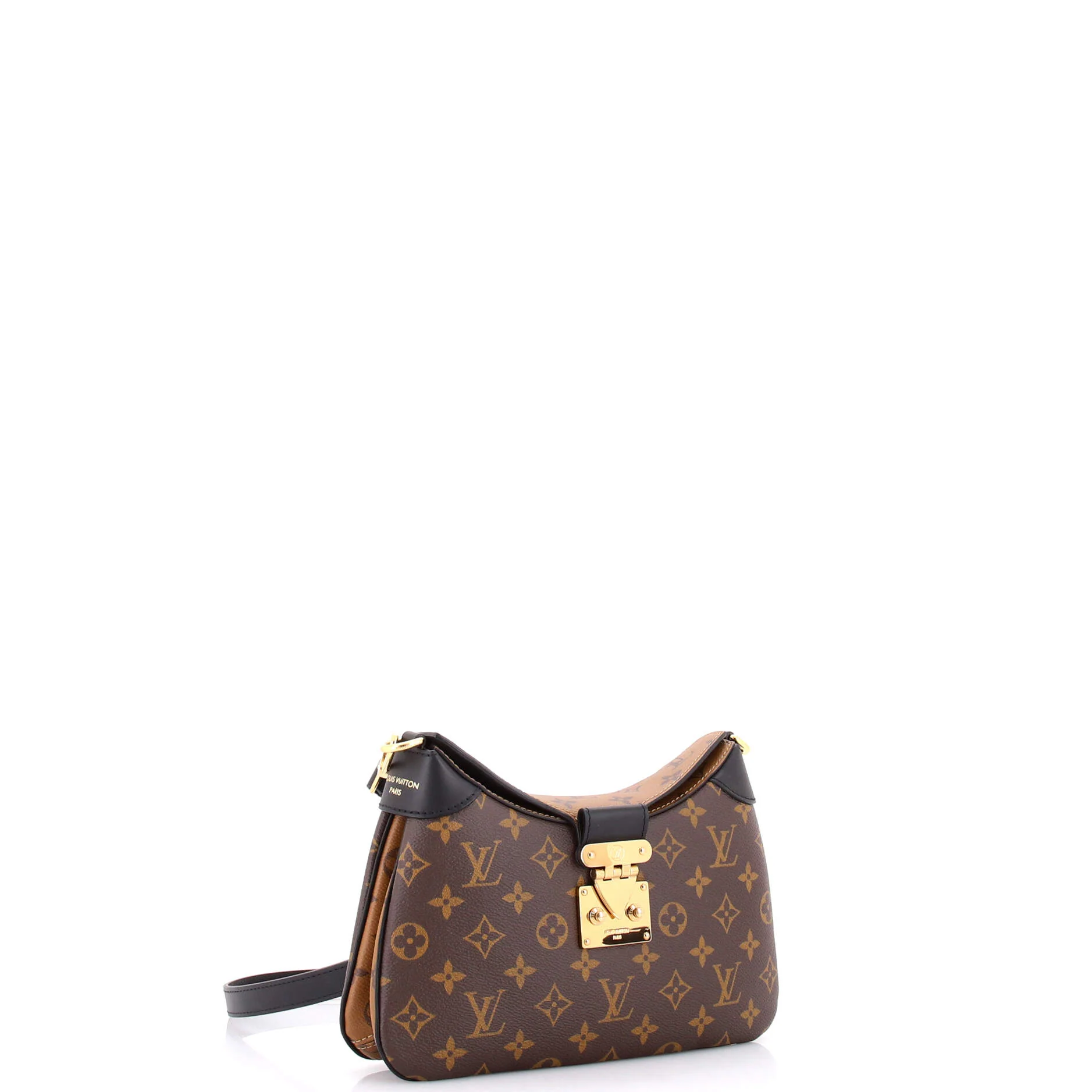 LV Twinny Handbag Monogram Canvas and Reverse Monogram Canvas with Leather - Image 2