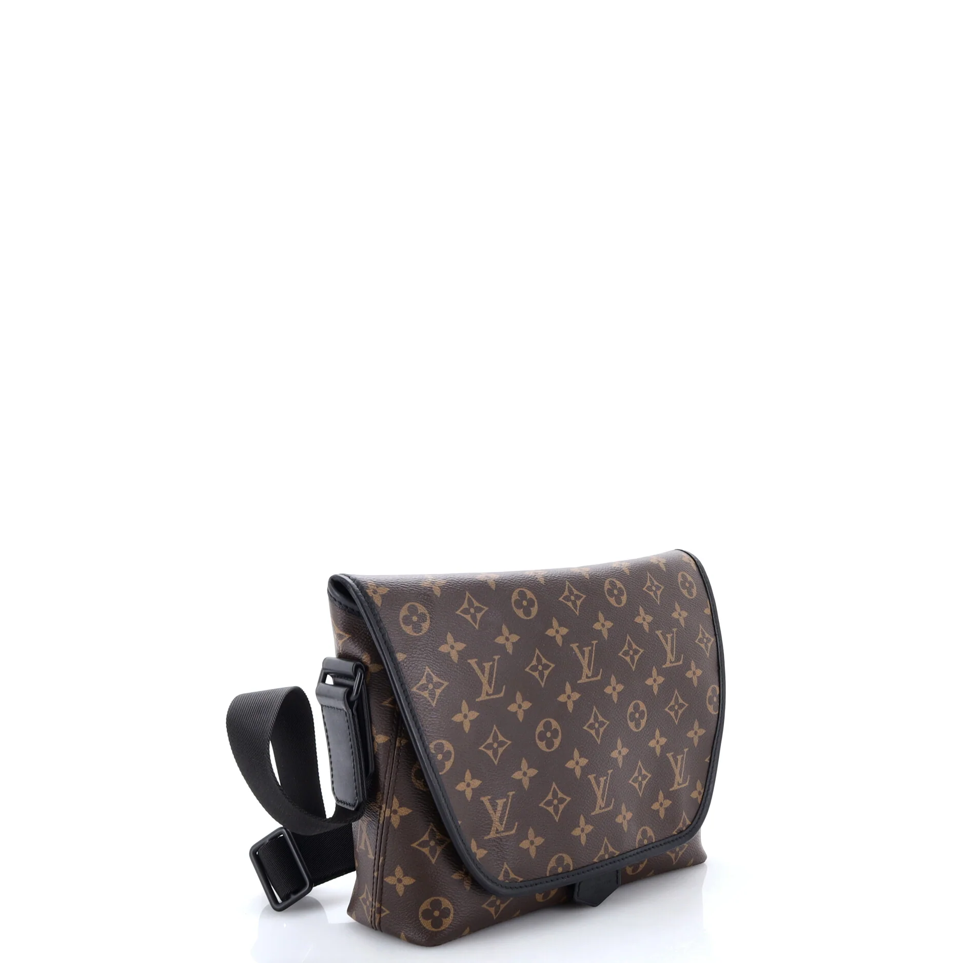 Magnetic Messenger Bag Macassar Monogram Canvas - Image 2