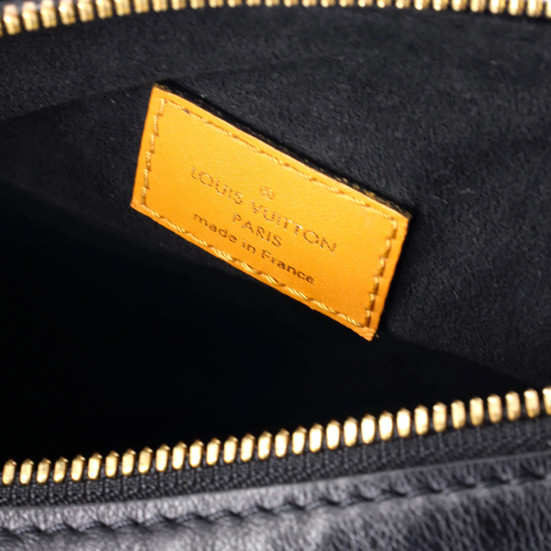 Maida Handbag Damier with Leather - Image 6