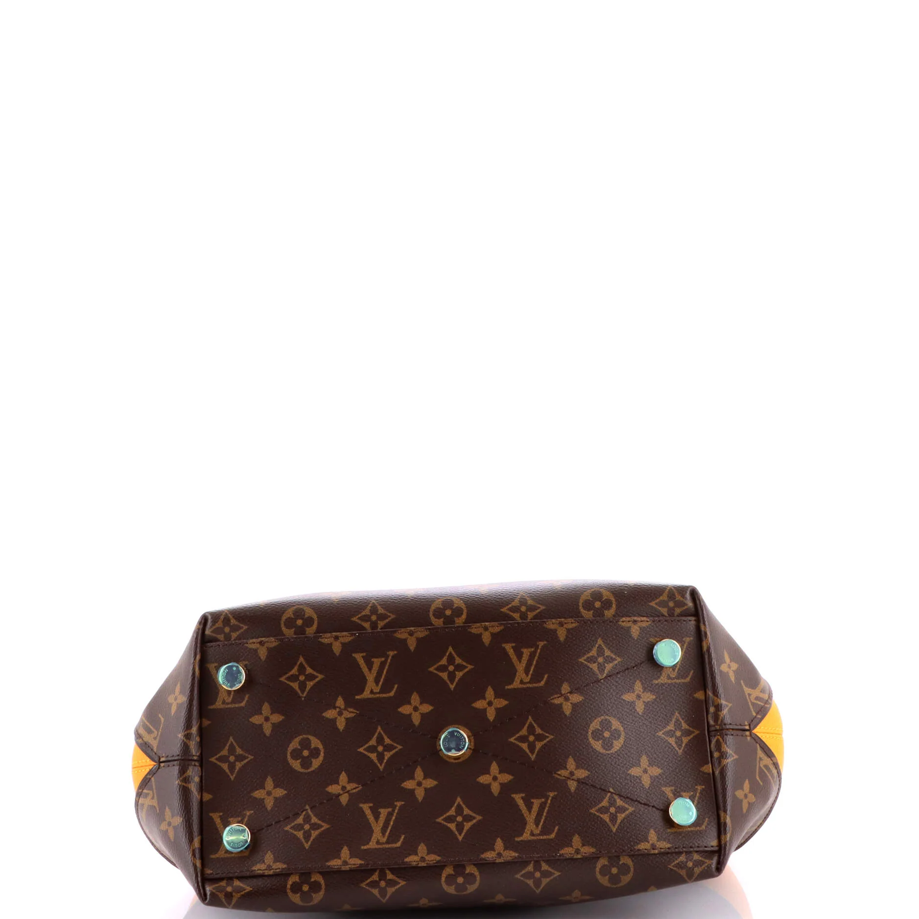 Majestueux Tote Monogram Canvas and Exotics MM - Image 4