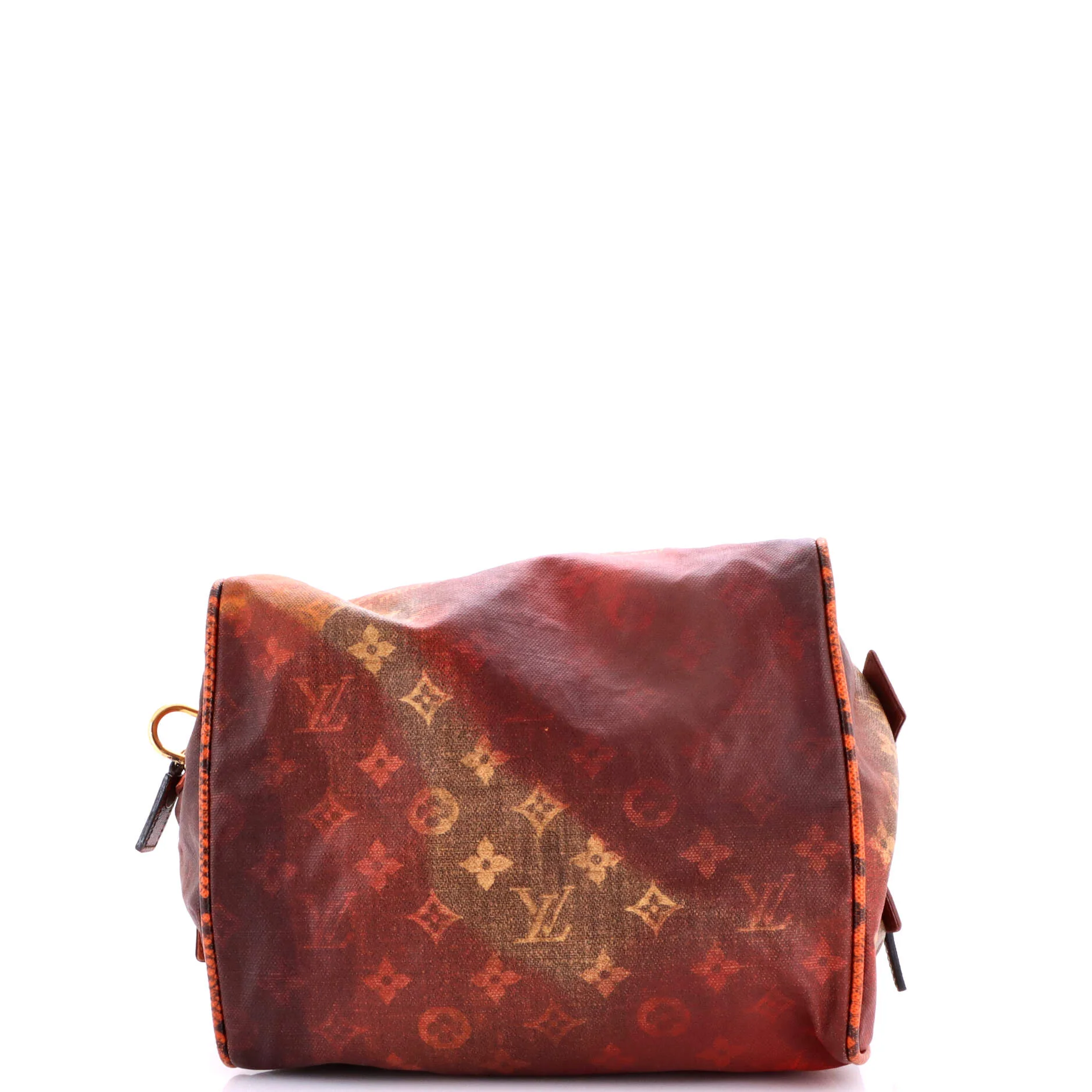 Mancrazy Jokes Handbag Monogram Canvas and Snakeskin - Image 4