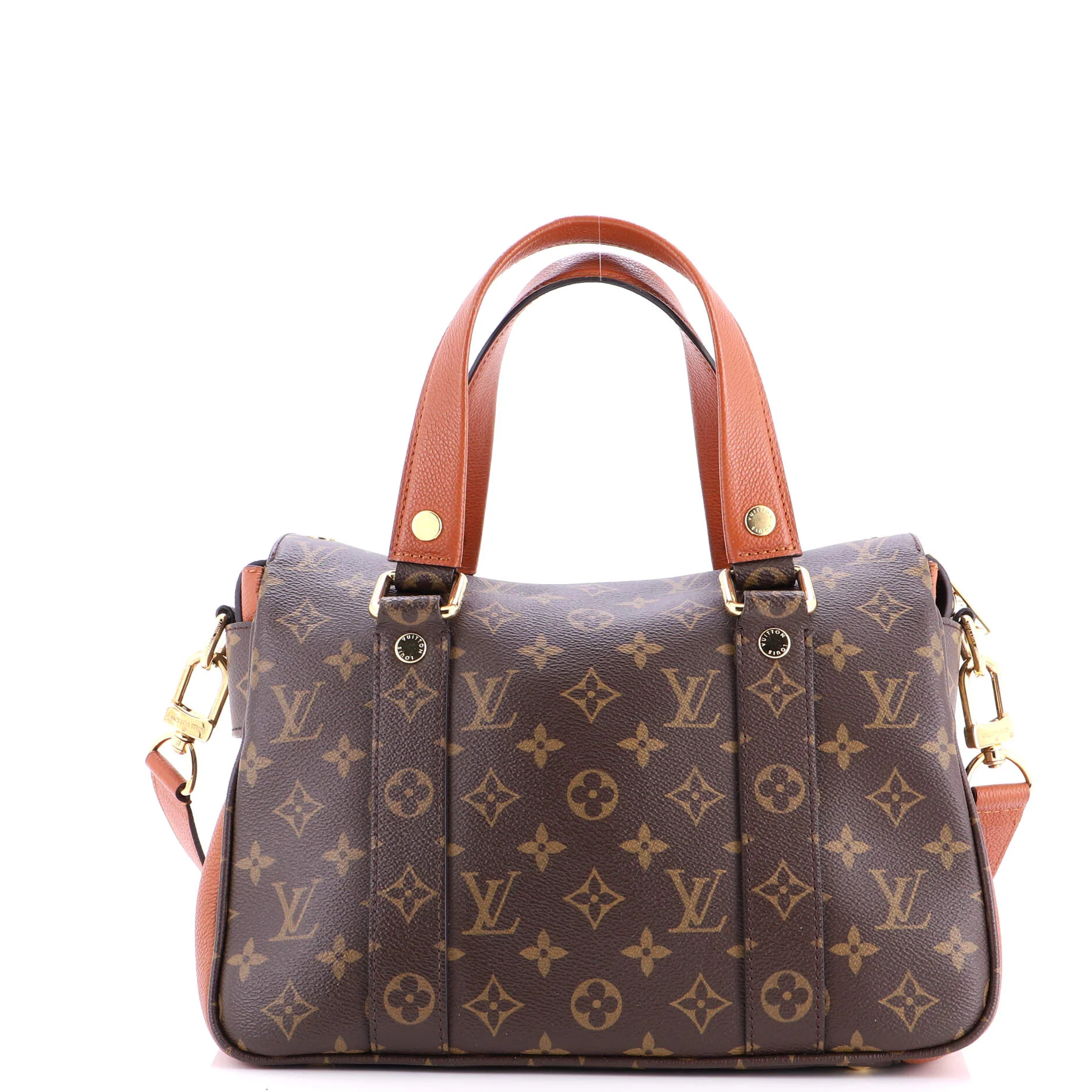 Manhattan NM Handbag Monogram Canvas with Leather - Image 3