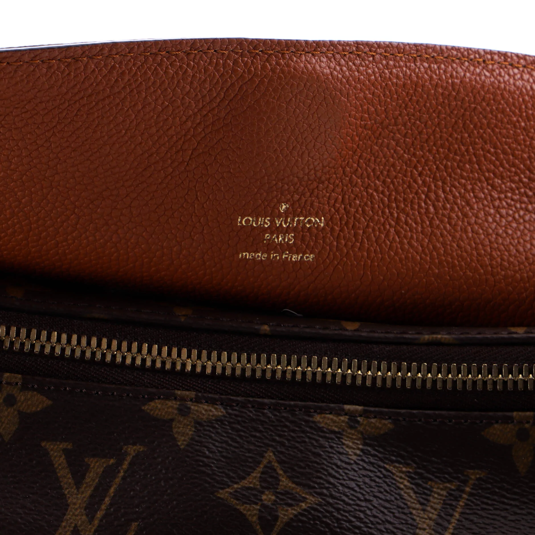 Manhattan NM Handbag Monogram Canvas with Leather - Image 7