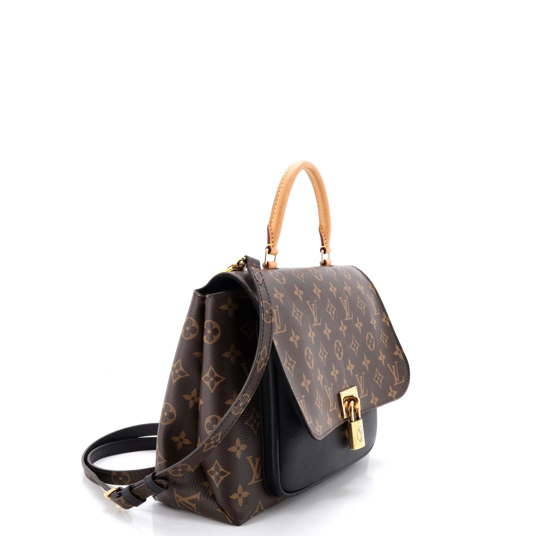 Marignan Handbag Monogram Canvas with Leather - Image 2