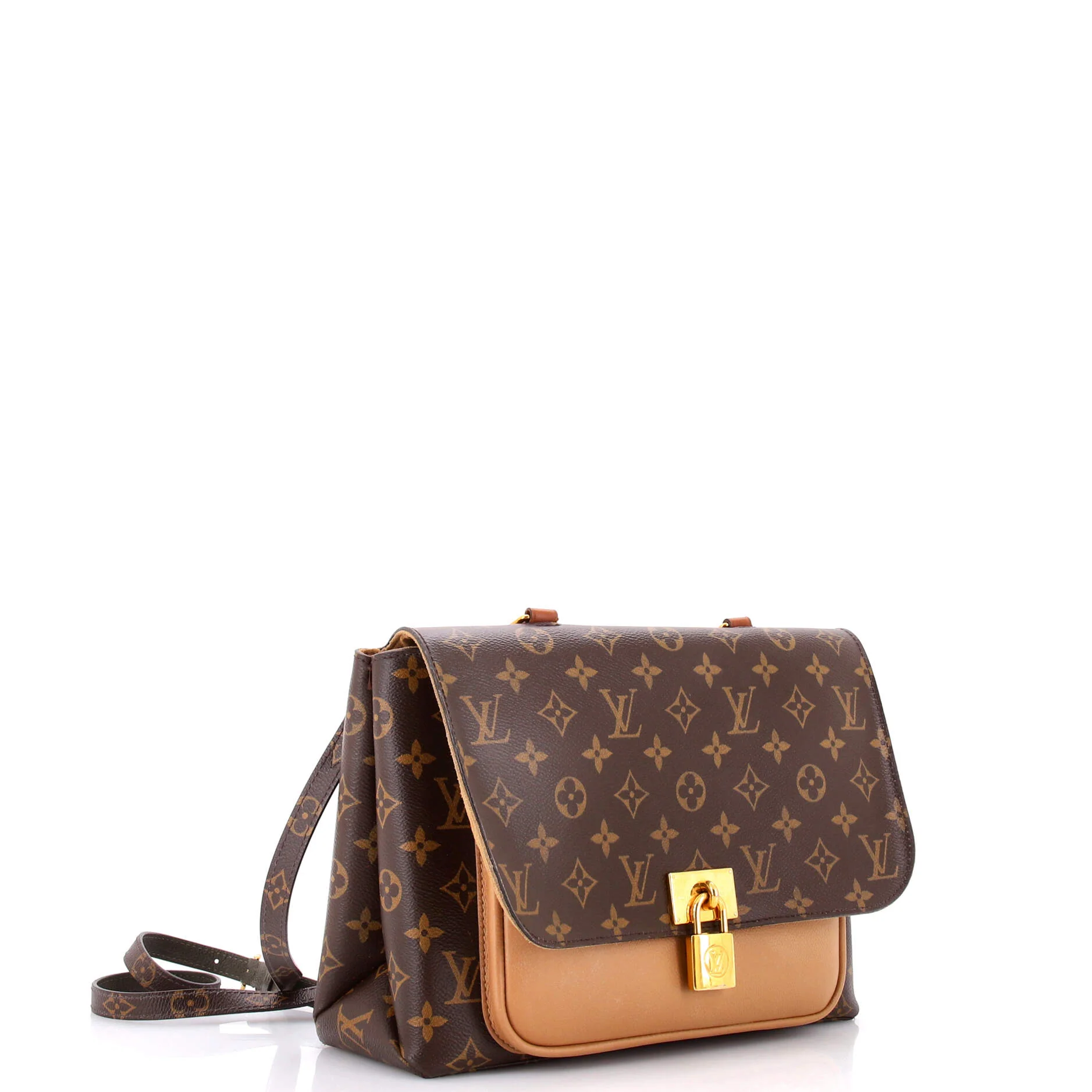 Marignan Handbag Monogram Canvas with Leather - Image 2