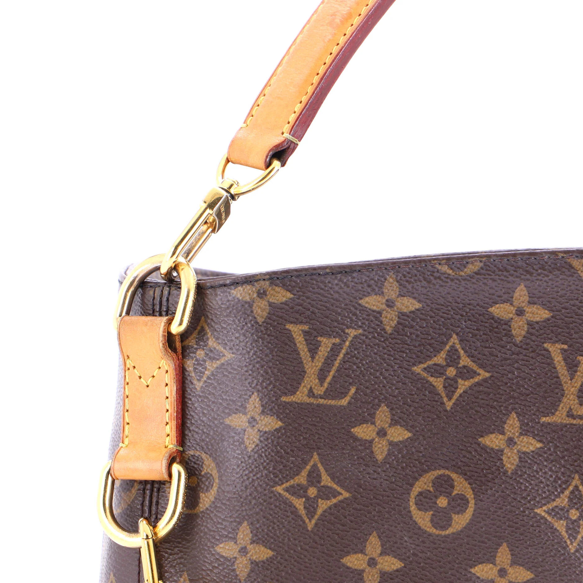 Melie Handbag Monogram Canvas - Image 7