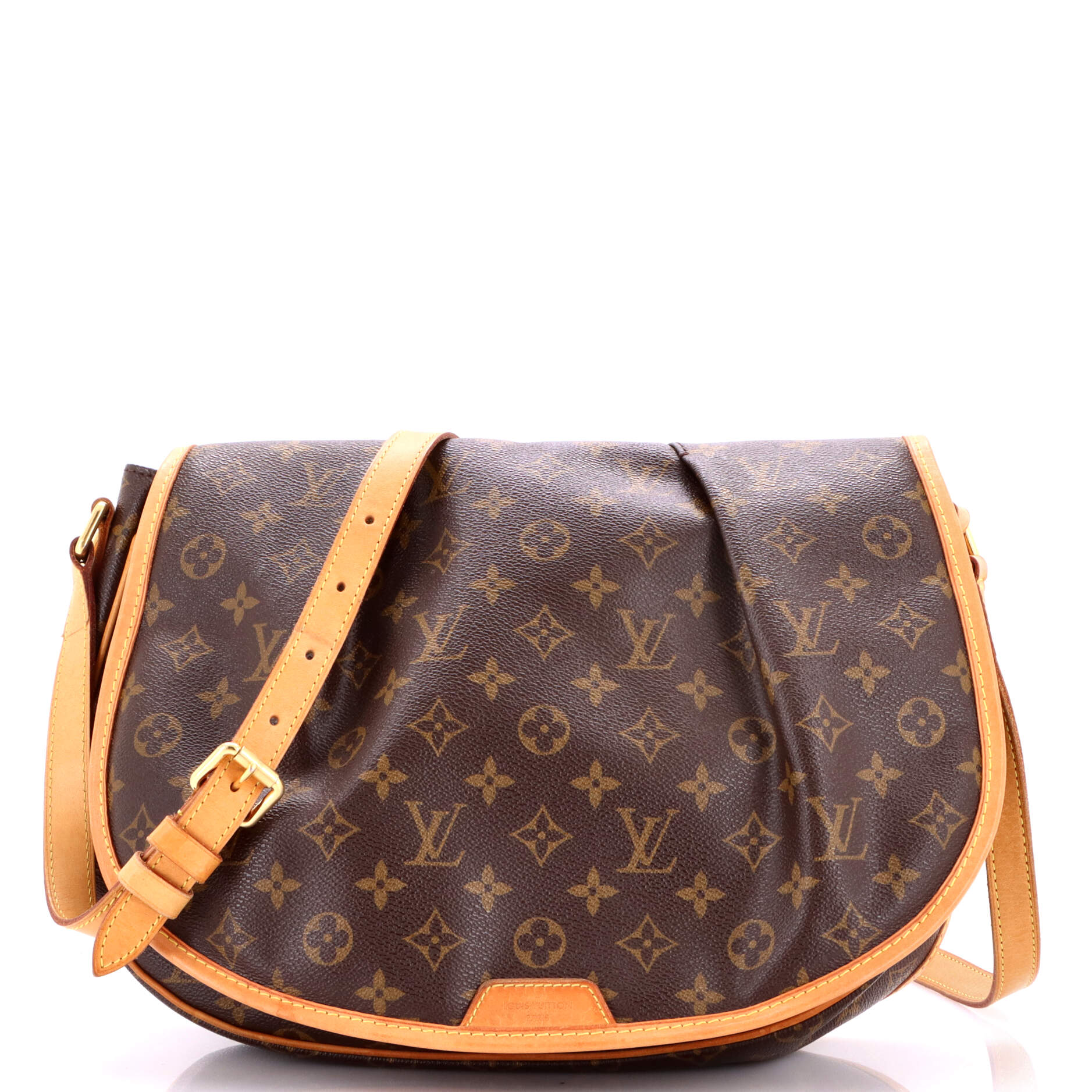 Menilmontant Handbag Monogram Canvas MM