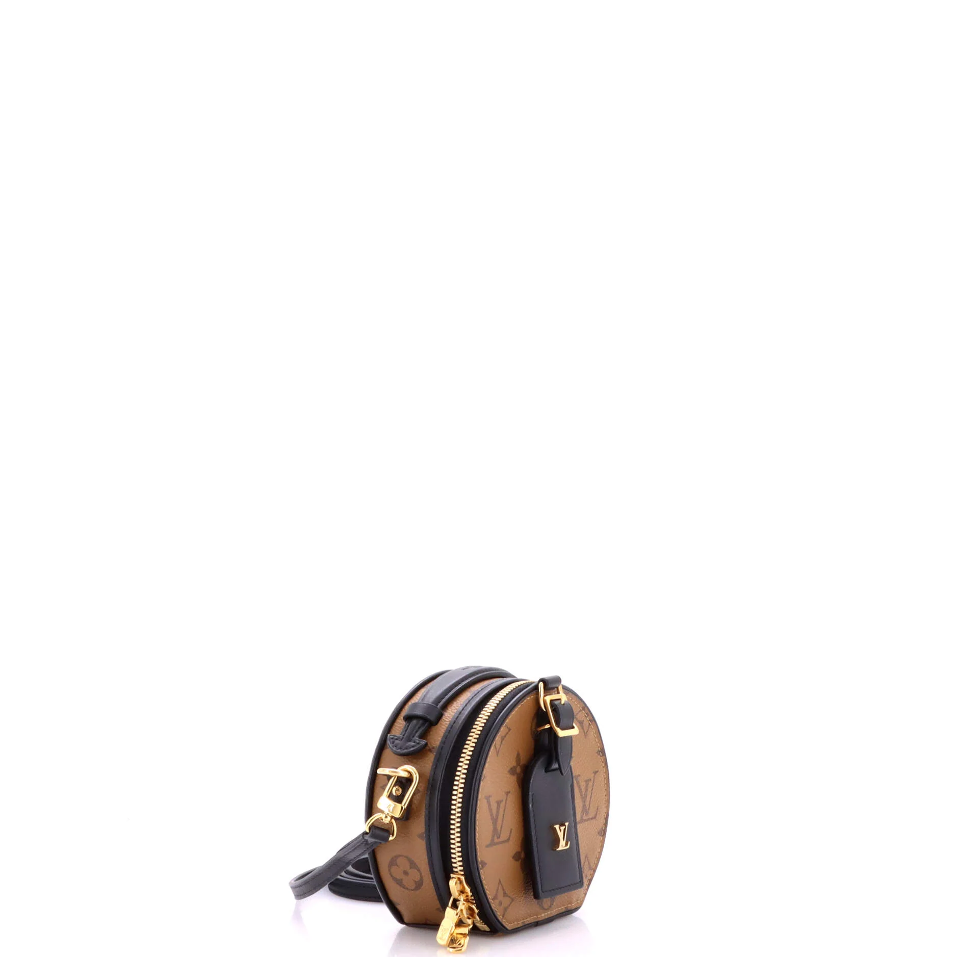 Mini Boite Chapeau Bag Reverse Monogram Canvas - Image 2