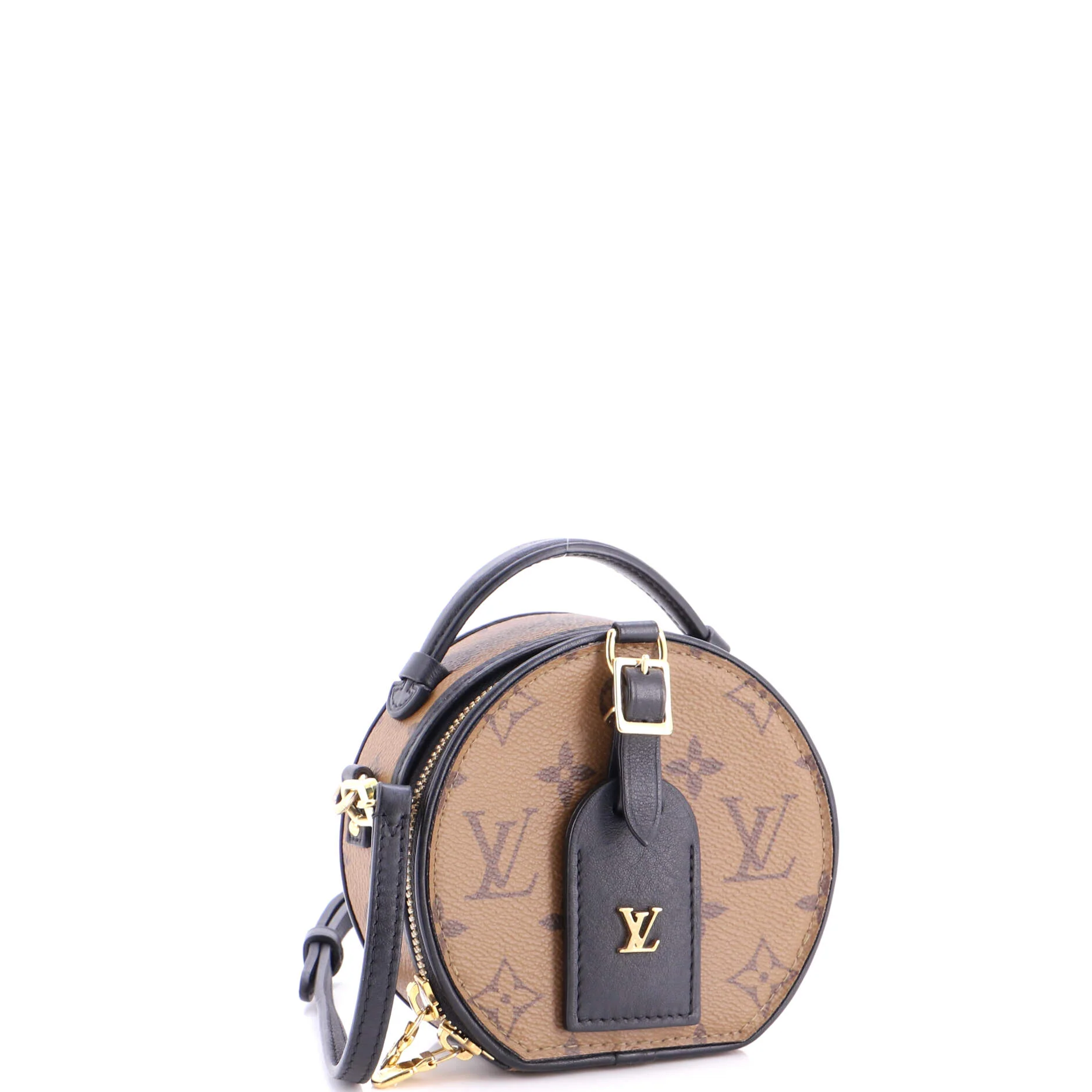 Mini Boite Chapeau Bag Reverse Monogram Canvas - Image 2