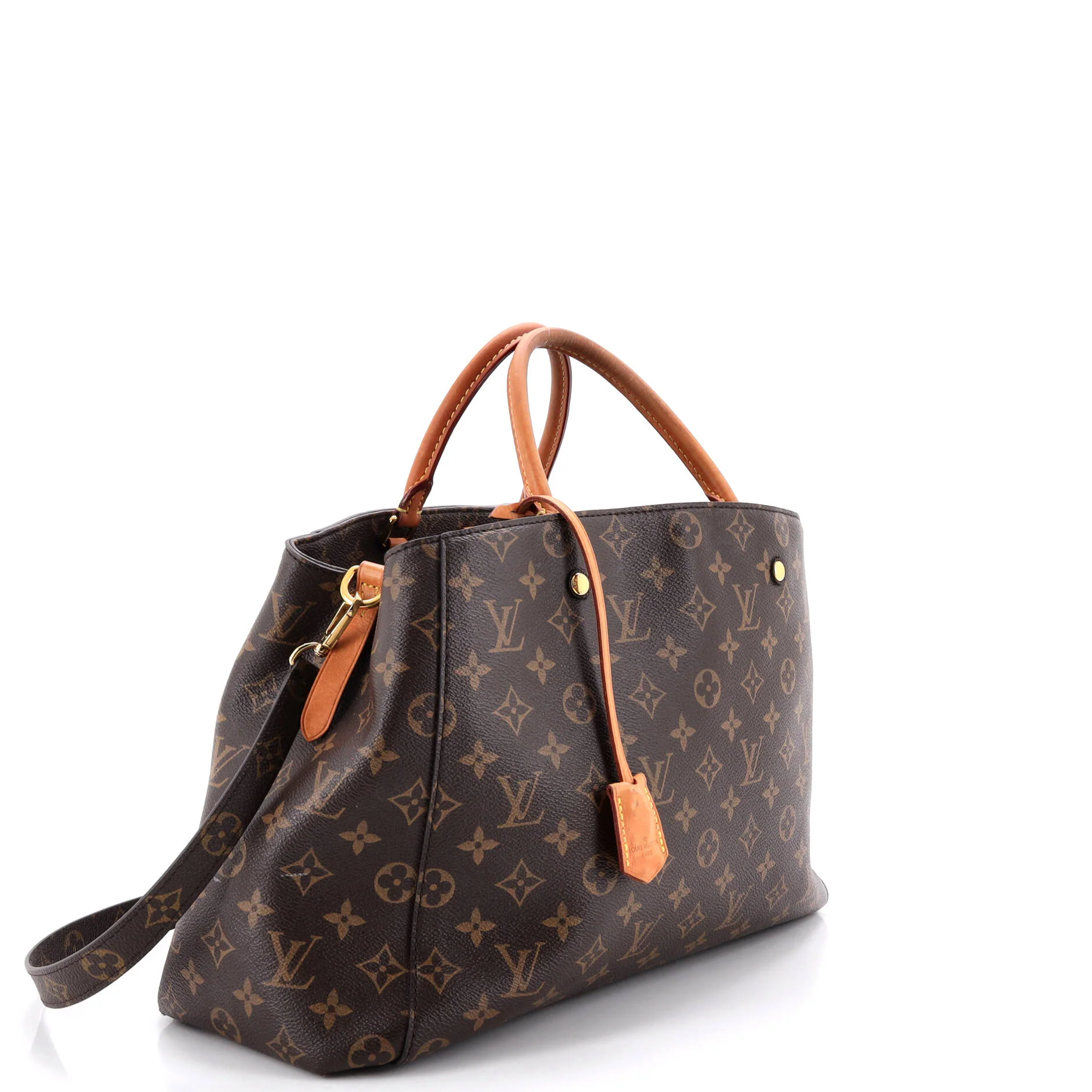 Montaigne Handbag Monogram Canvas GM - Image 2