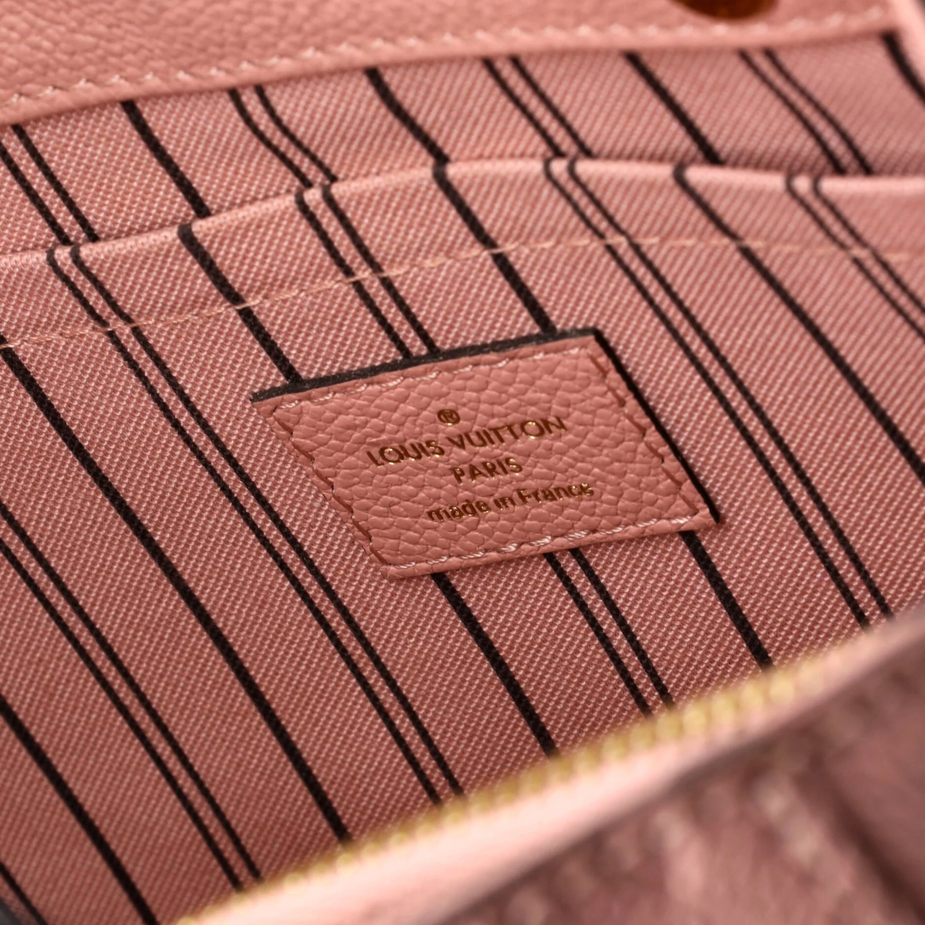 Montaigne Handbag Monogram Empreinte Leather BB - Image 7