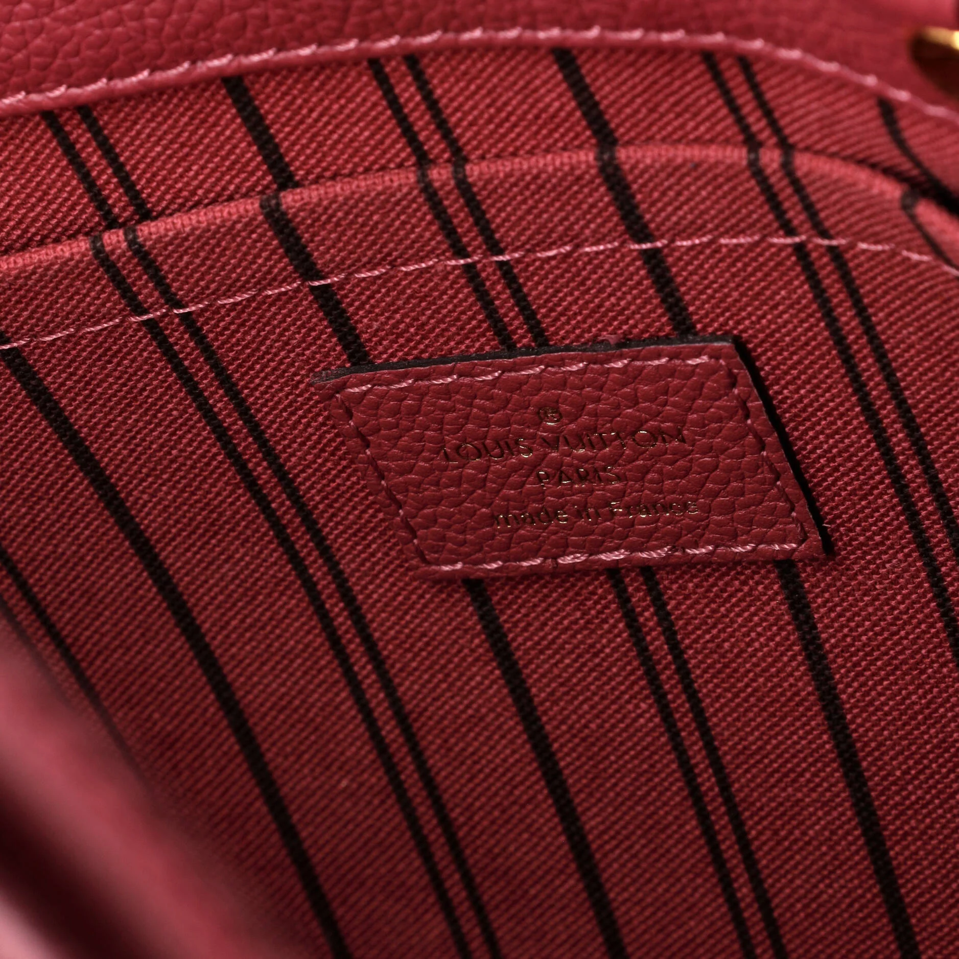 Montaigne Handbag Monogram Empreinte Leather BB - Image 7