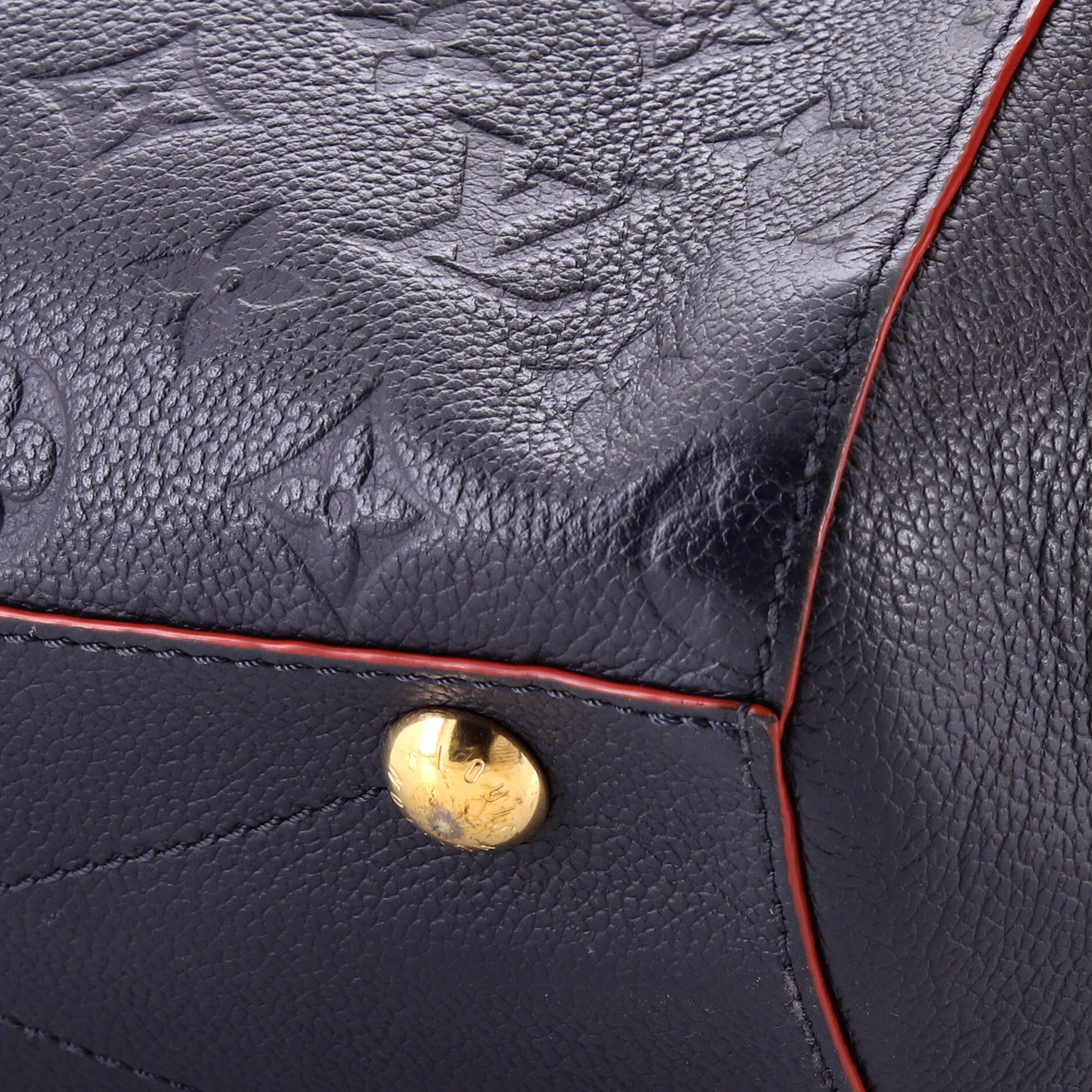 Montaigne Handbag Monogram Empreinte Leather BB - Image 7