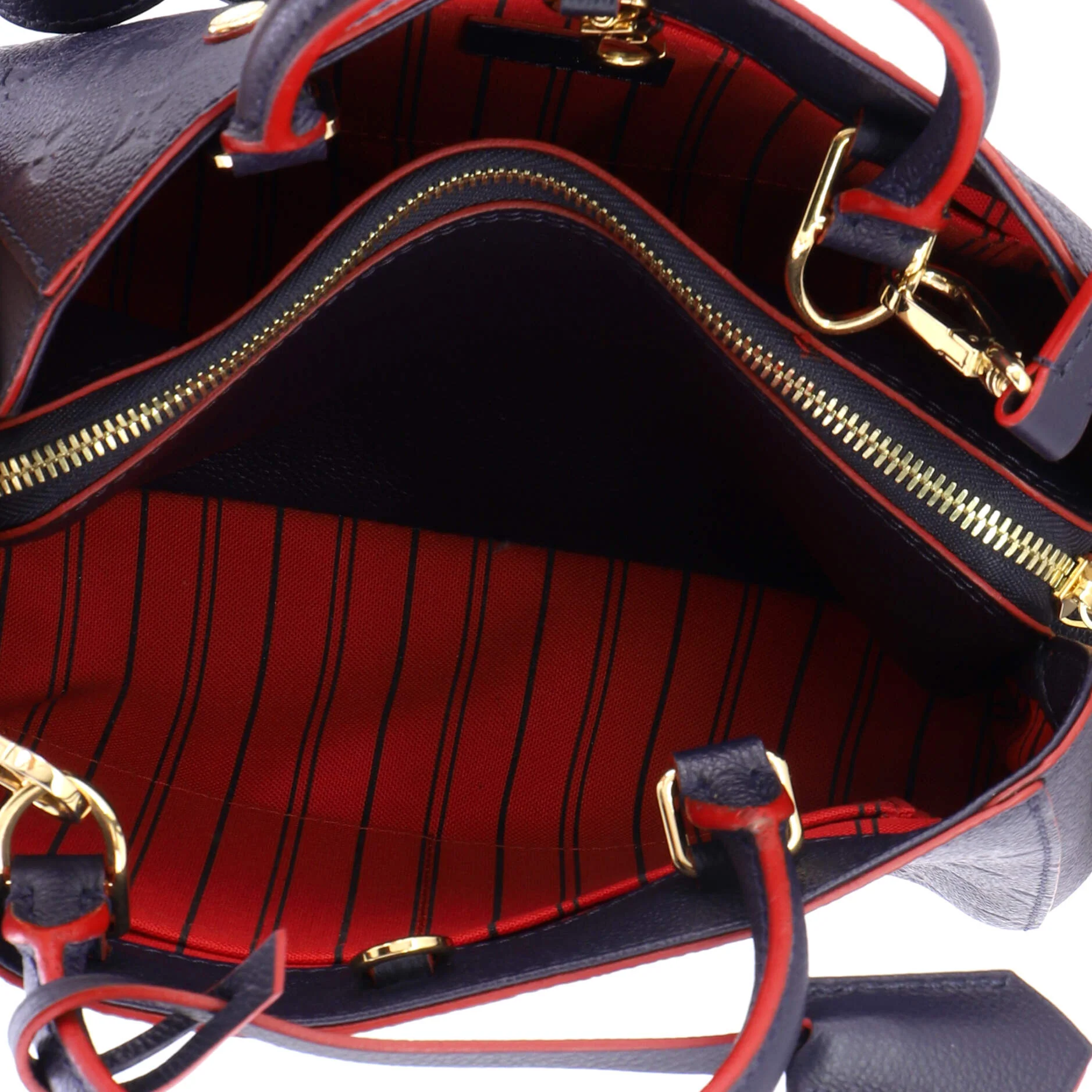 Montaigne Handbag Monogram Empreinte Leather BB - Image 5