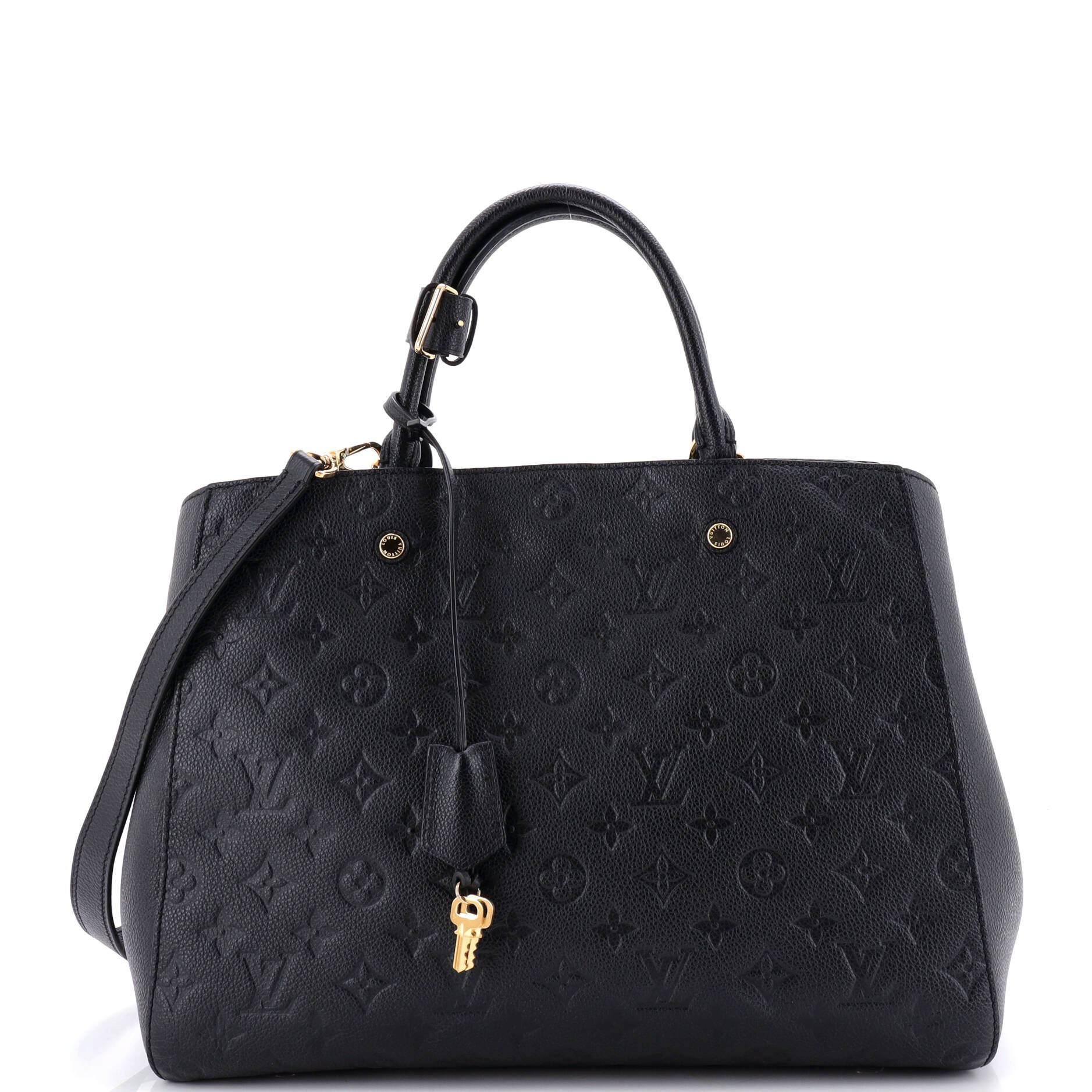 Montaigne Handbag Monogram Empreinte Leather GM