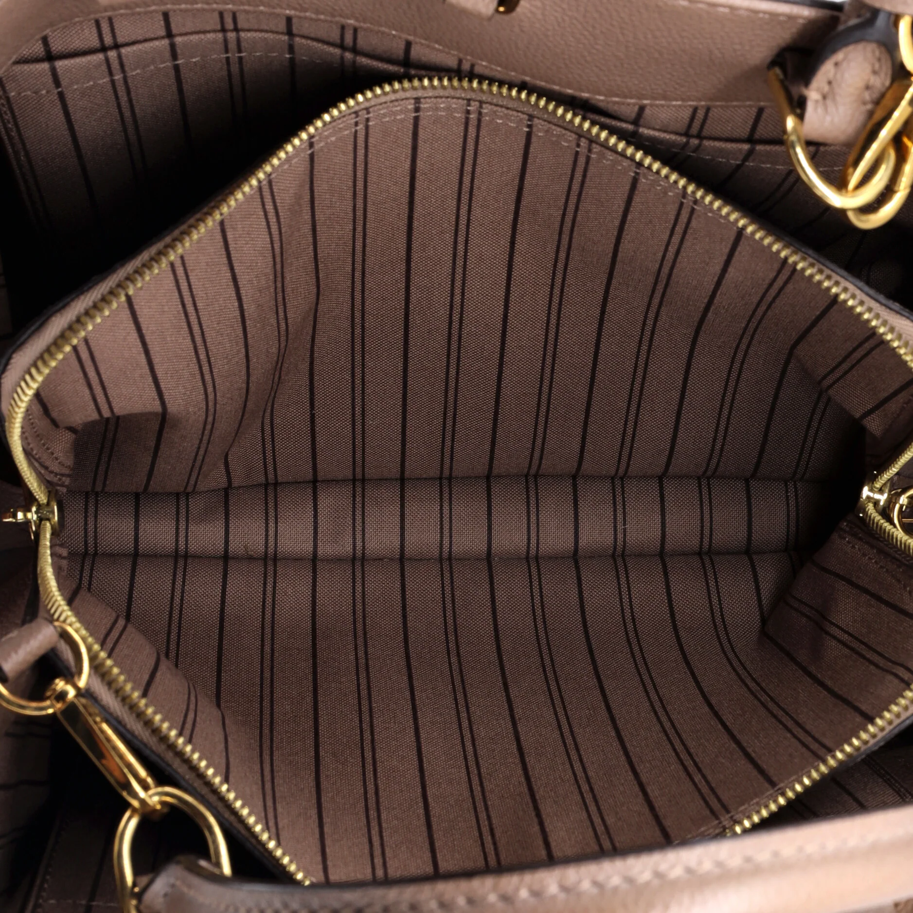 Montaigne Handbag Monogram Empreinte Leather MM - Image 5