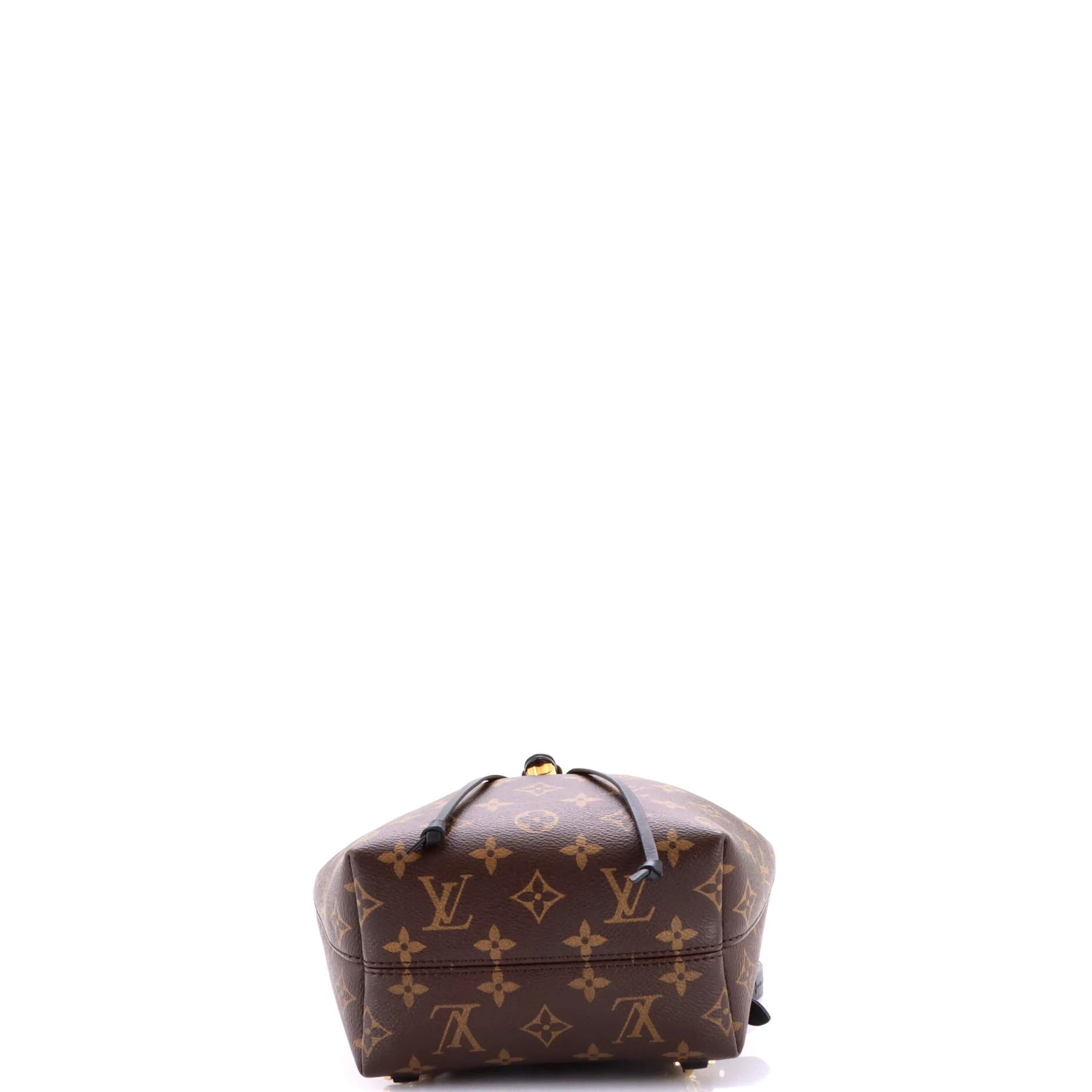 Montsouris NM Backpack Monogram Canvas with Leather BB - Image 4