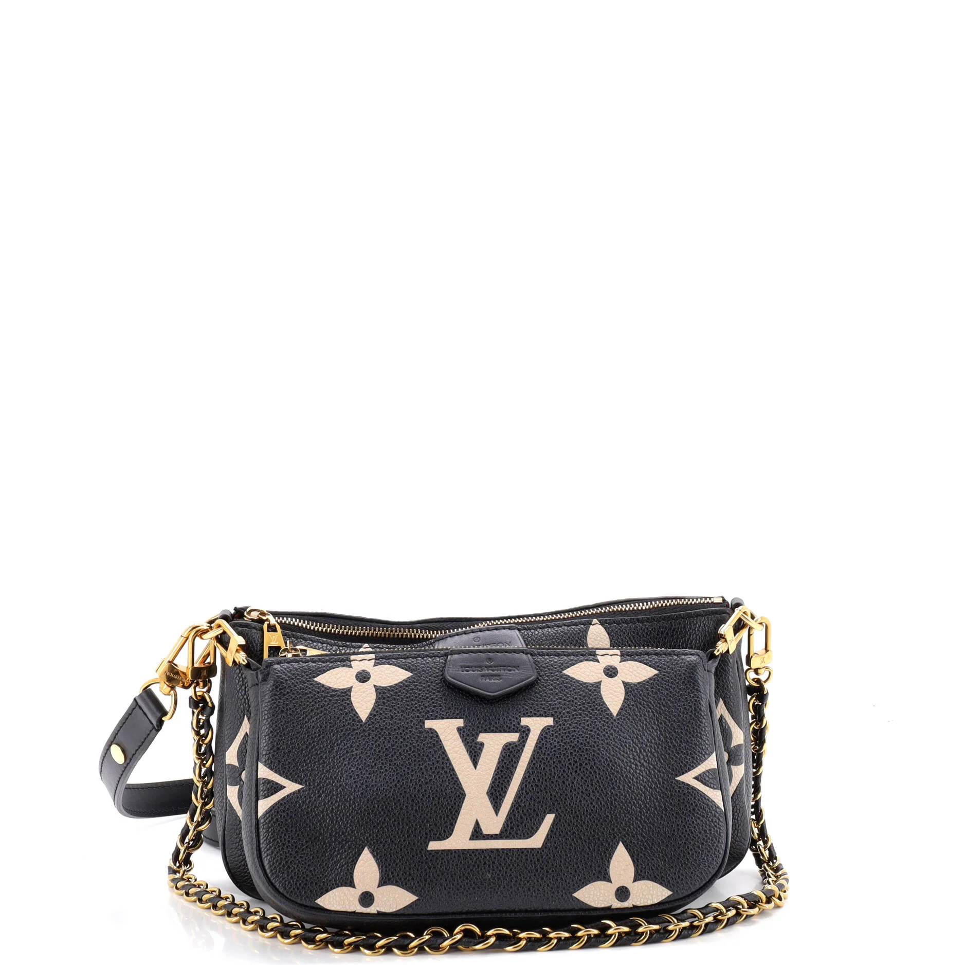 Multi Pochette Accessoires Bicolor Monogram Empreinte Giant