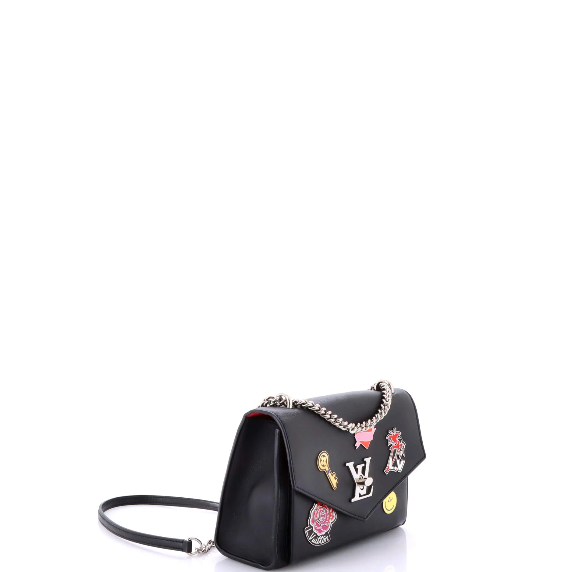 Mylockme Handbag Limited Edition Pin Embellished Leather BB - Image 2
