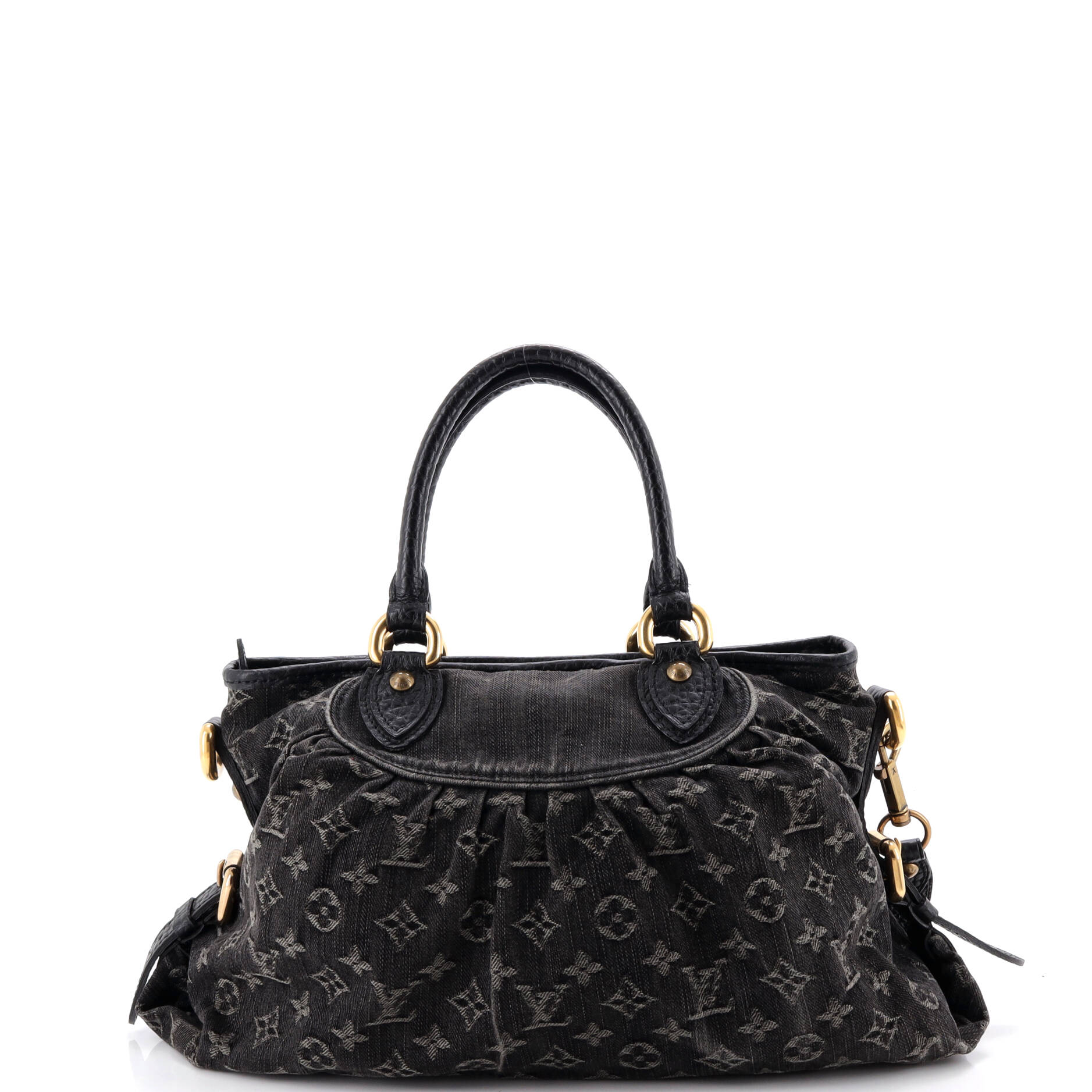Neo Cabby Handbag Monogram Denim MM - Image 3
