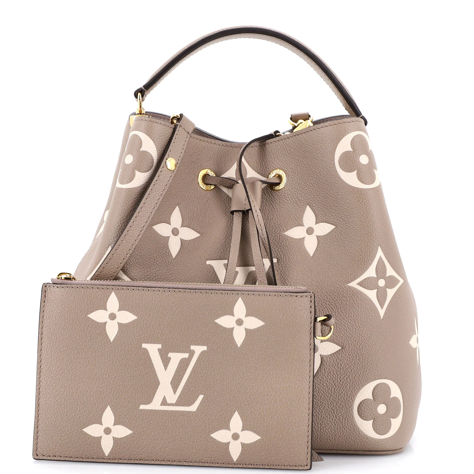NeoNoe Handbag Bicolor Monogram Empreinte Giant MM - Image 2