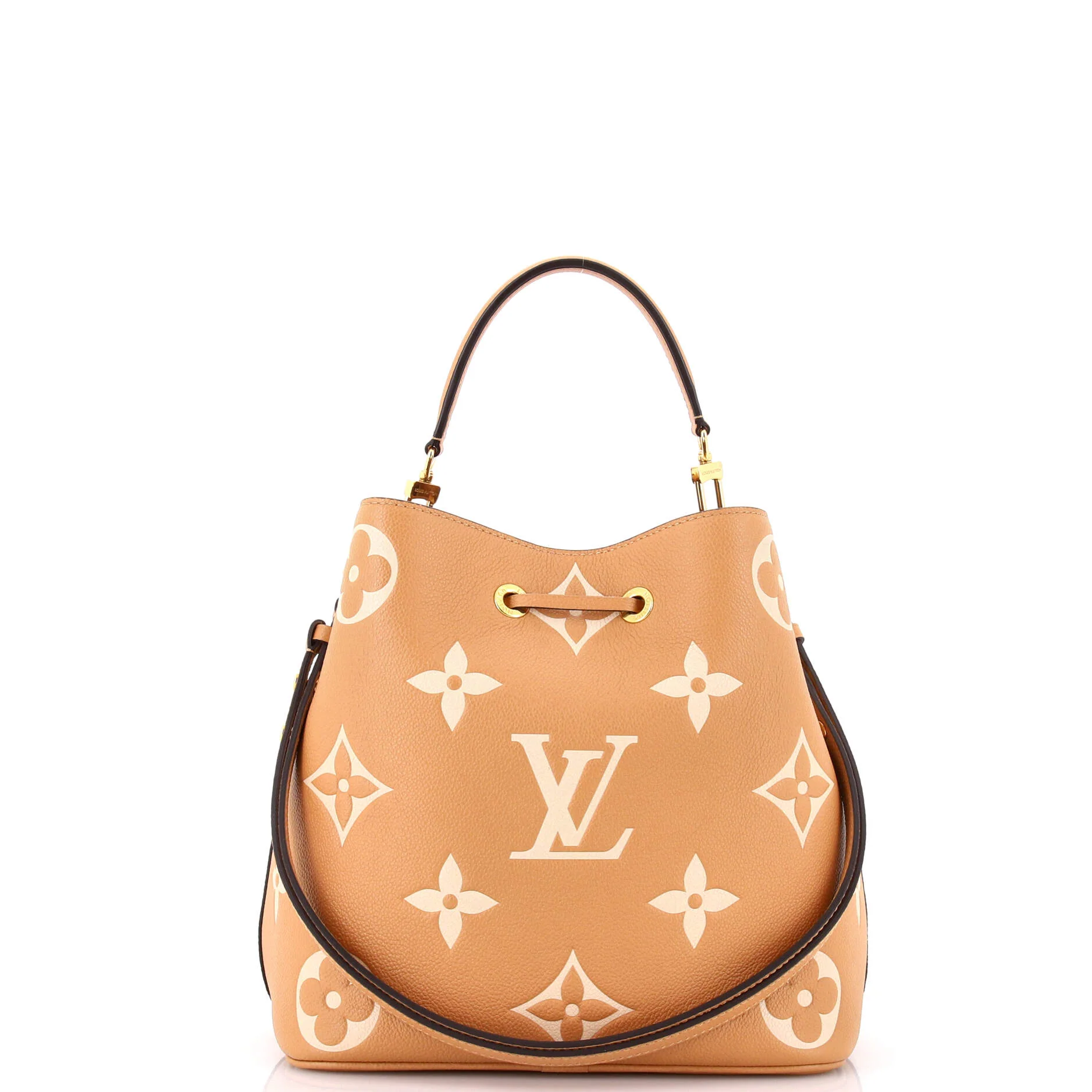 NeoNoe Handbag Bicolor Monogram Empreinte Giant MM - Image 4