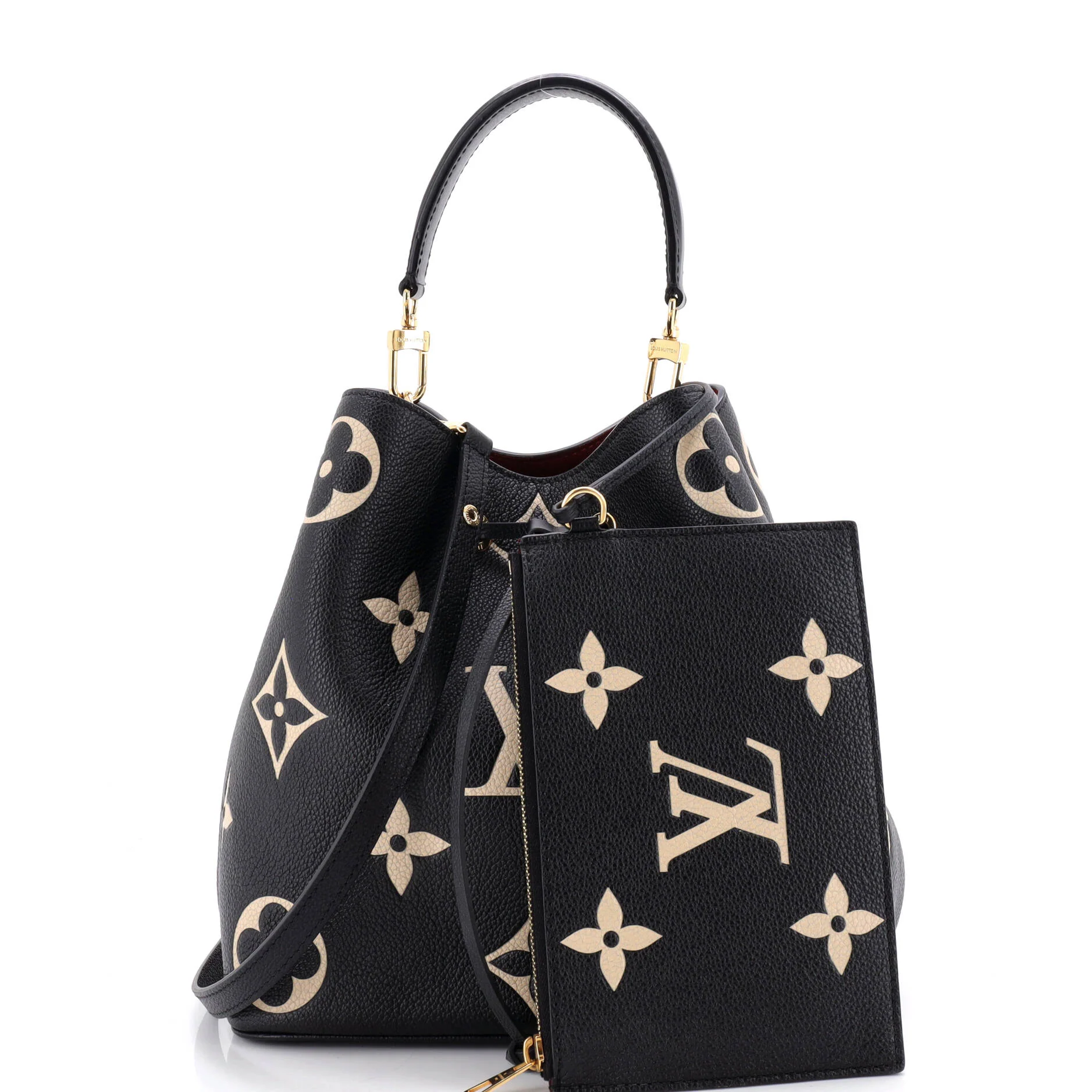 NeoNoe Handbag Bicolor Monogram Empreinte Giant MM - Image 2