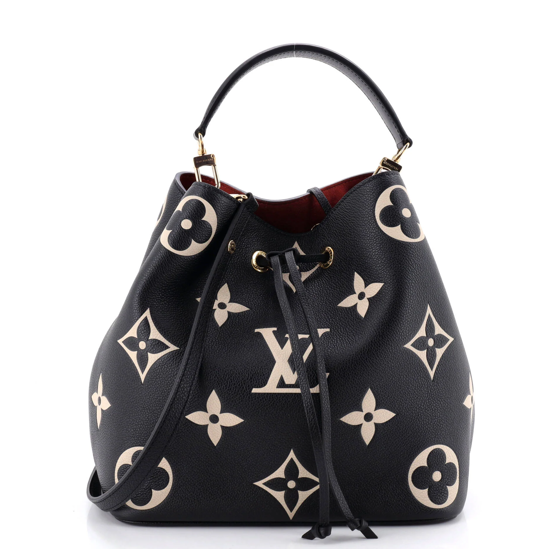 NeoNoe Handbag Bicolor Monogram Empreinte Giant MM