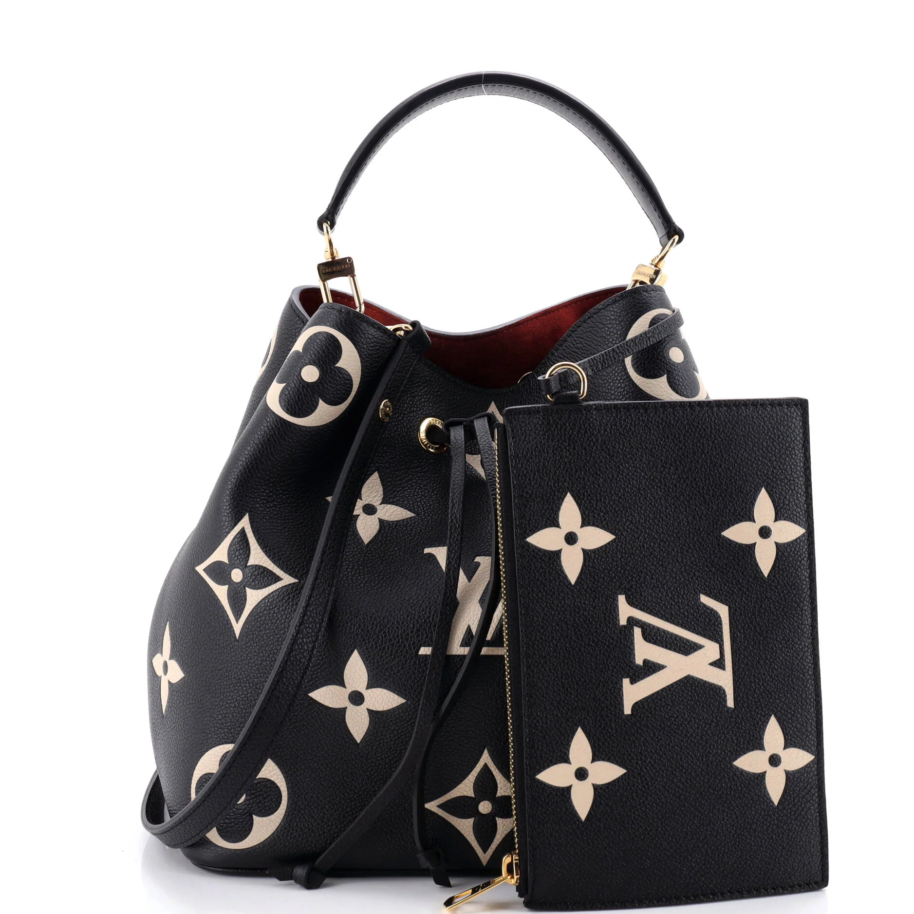 NeoNoe Handbag Bicolor Monogram Empreinte Giant MM - Image 2