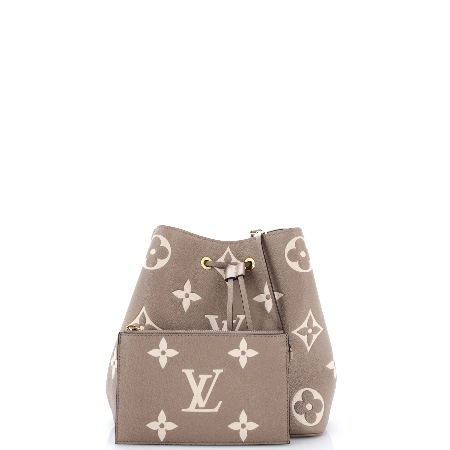 NeoNoe Handbag Bicolor Monogram Empreinte Giant MM - Image 4