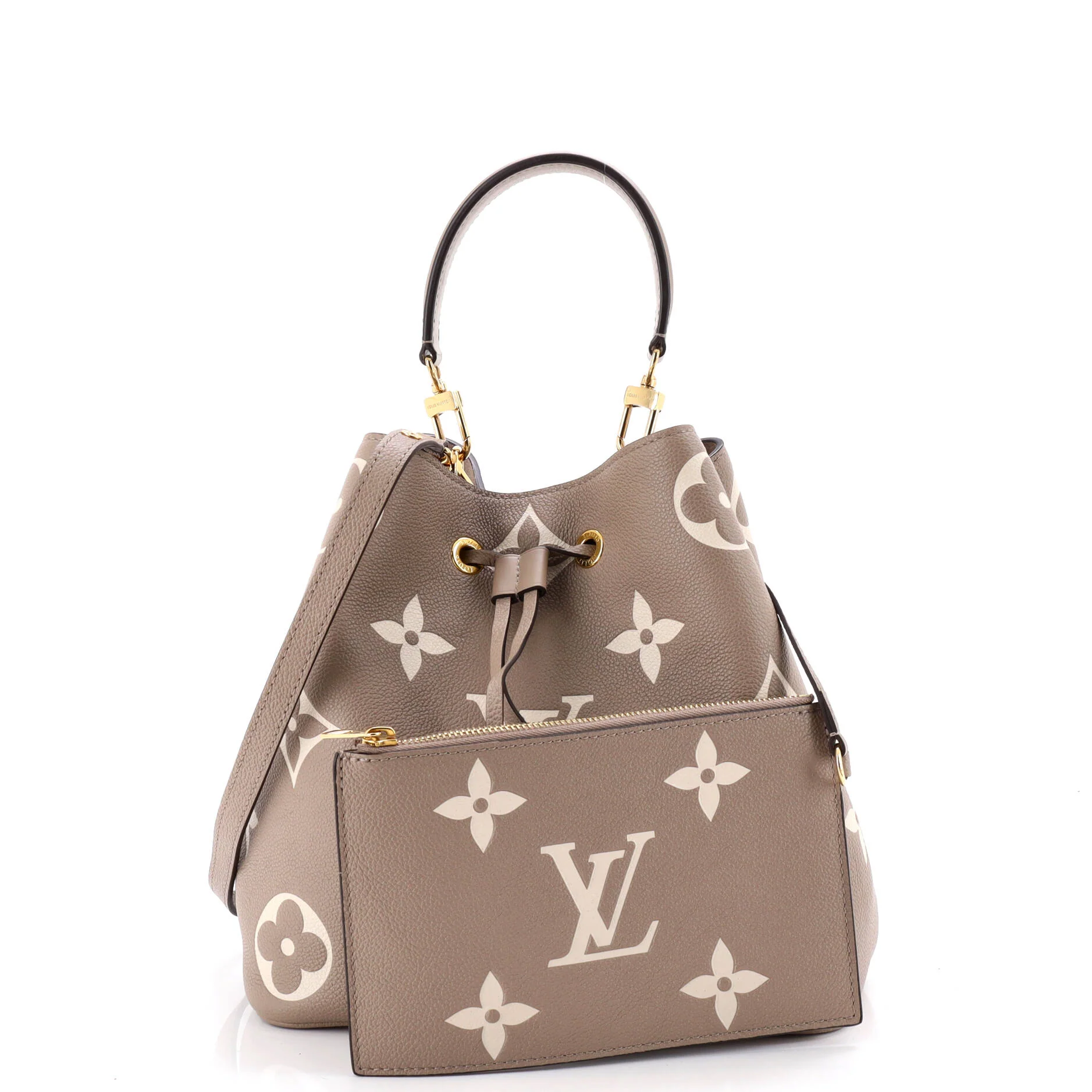 NeoNoe Handbag Bicolor Monogram Empreinte Giant MM - Image 2