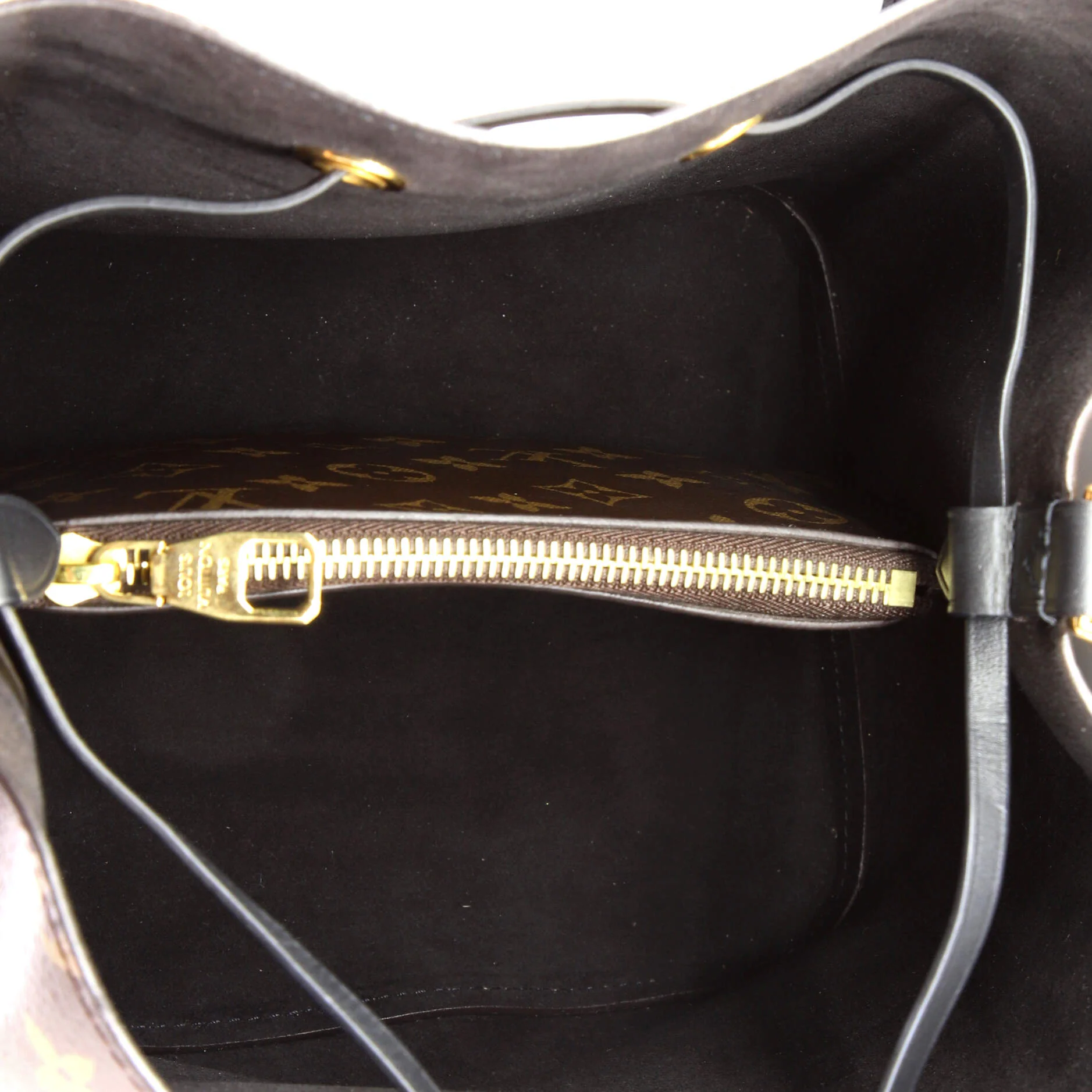 NeoNoe Handbag Monogram Canvas with Leather MM - Image 5