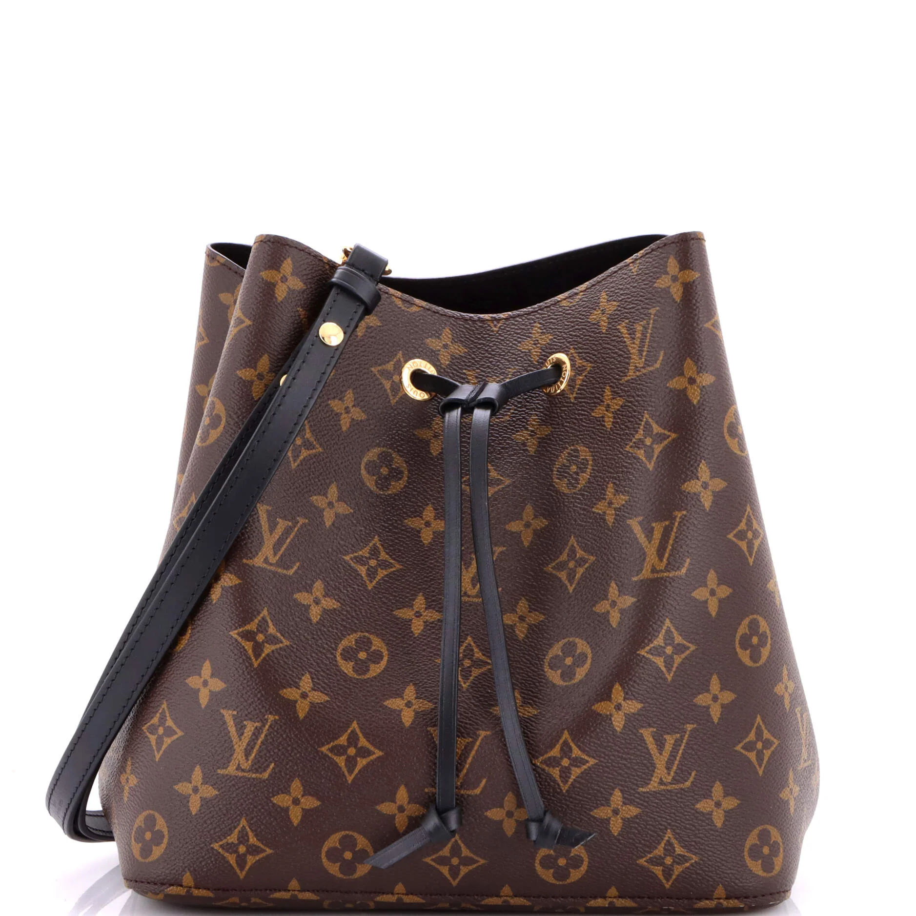 NeoNoe Handbag Monogram Canvas with Leather MM