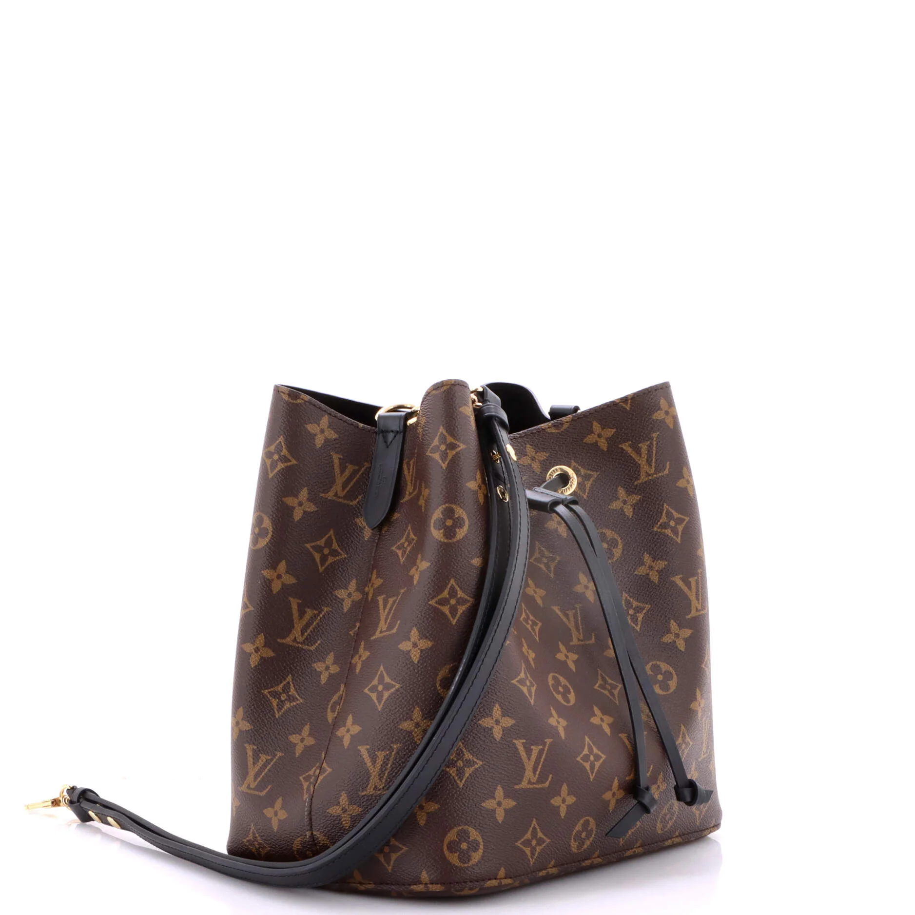 NeoNoe Handbag Monogram Canvas with Leather MM - Image 2