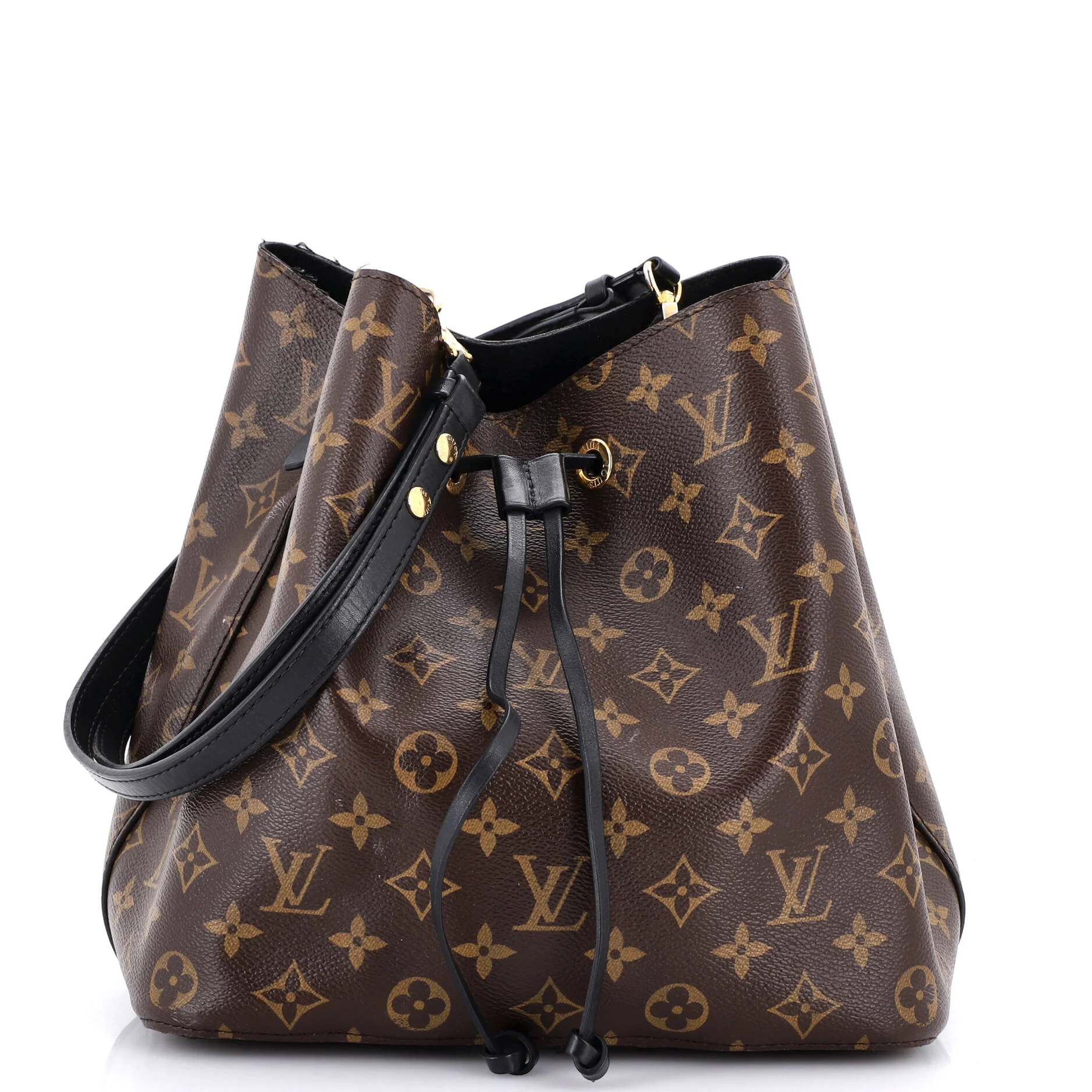 NeoNoe Handbag Monogram Canvas with Leather MM