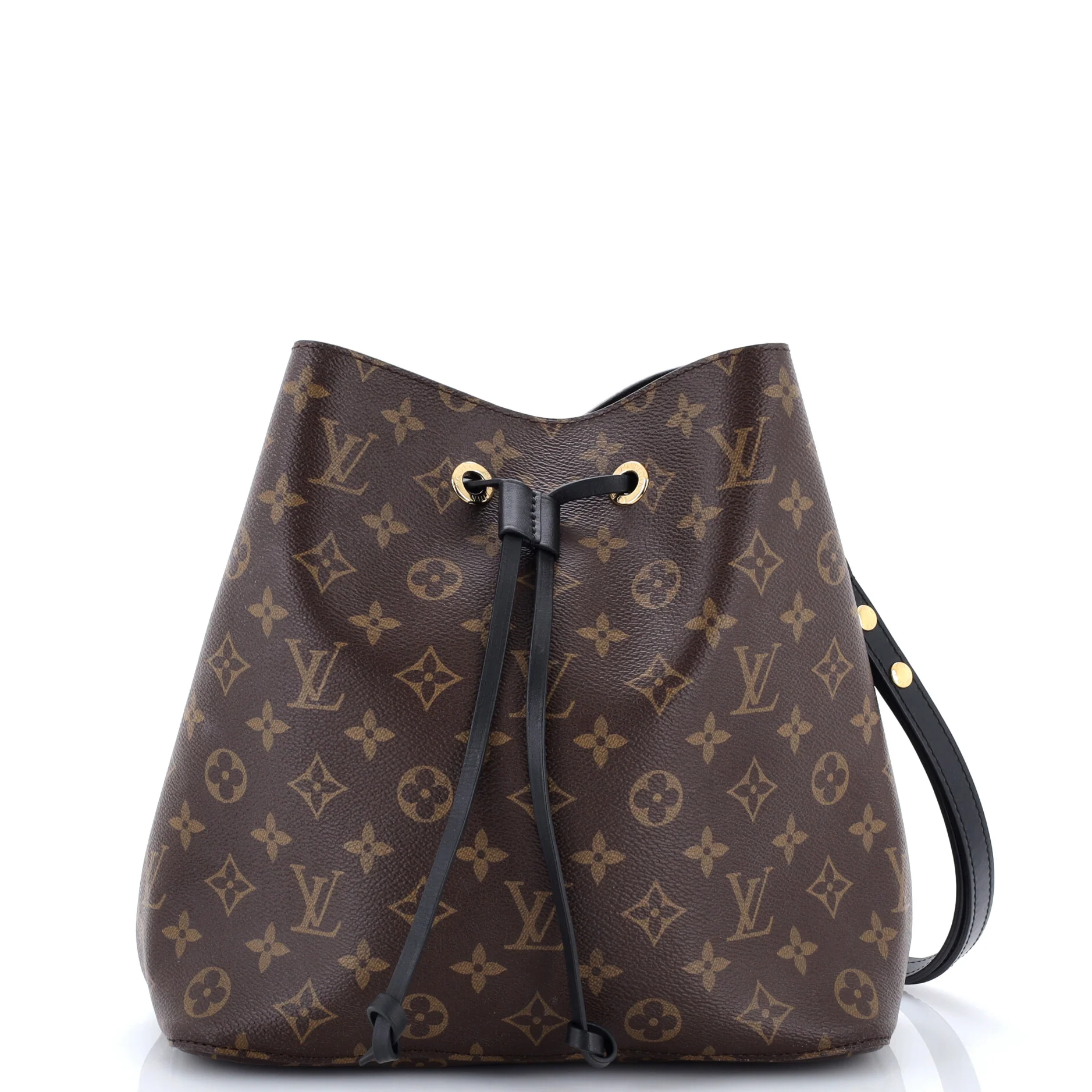 NeoNoe Handbag Monogram Canvas with Leather MM