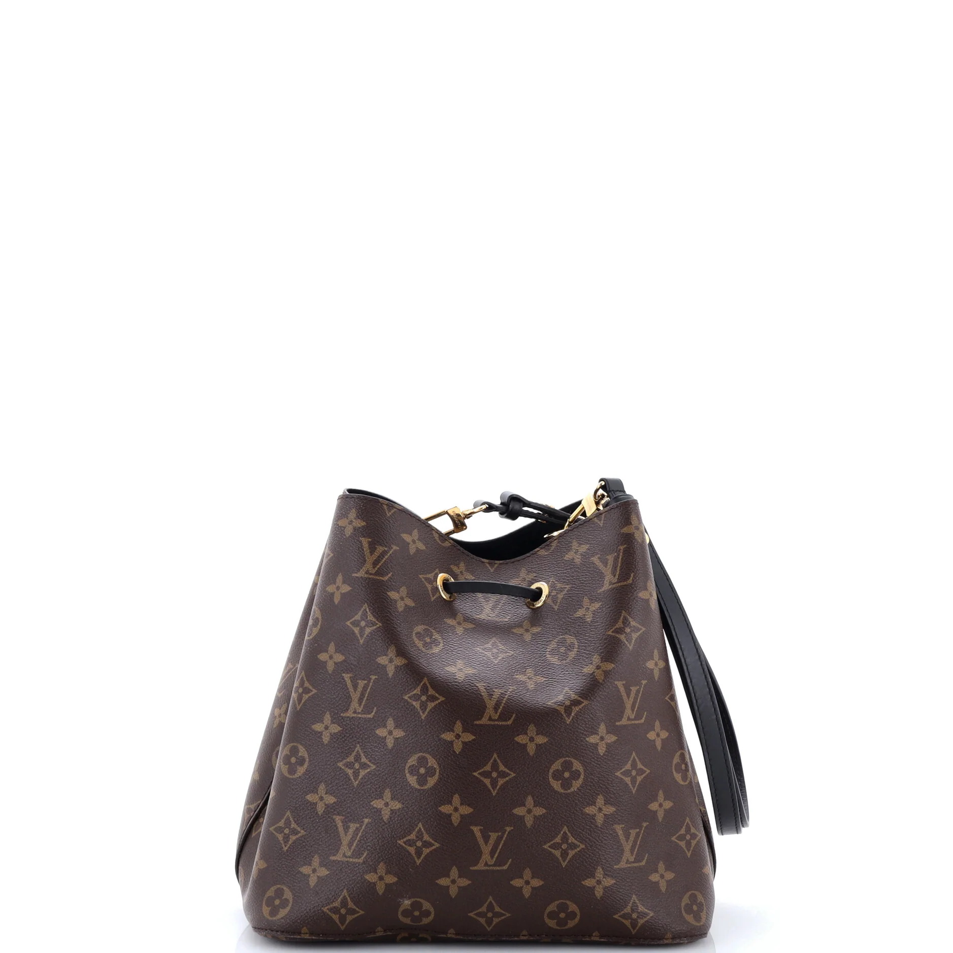 NeoNoe Handbag Monogram Canvas with Leather MM - Image 3