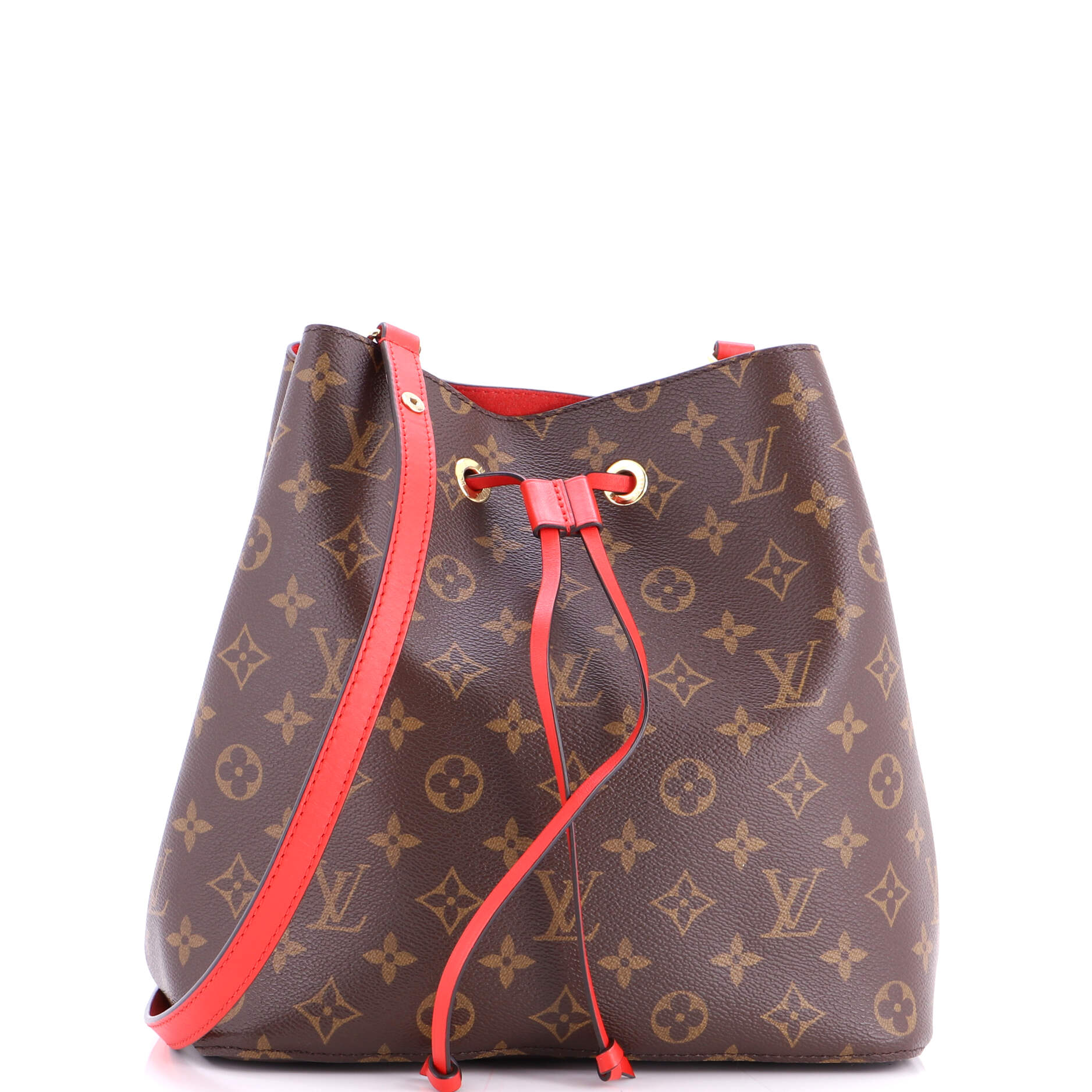 NeoNoe Handbag Monogram Canvas with Leather MM